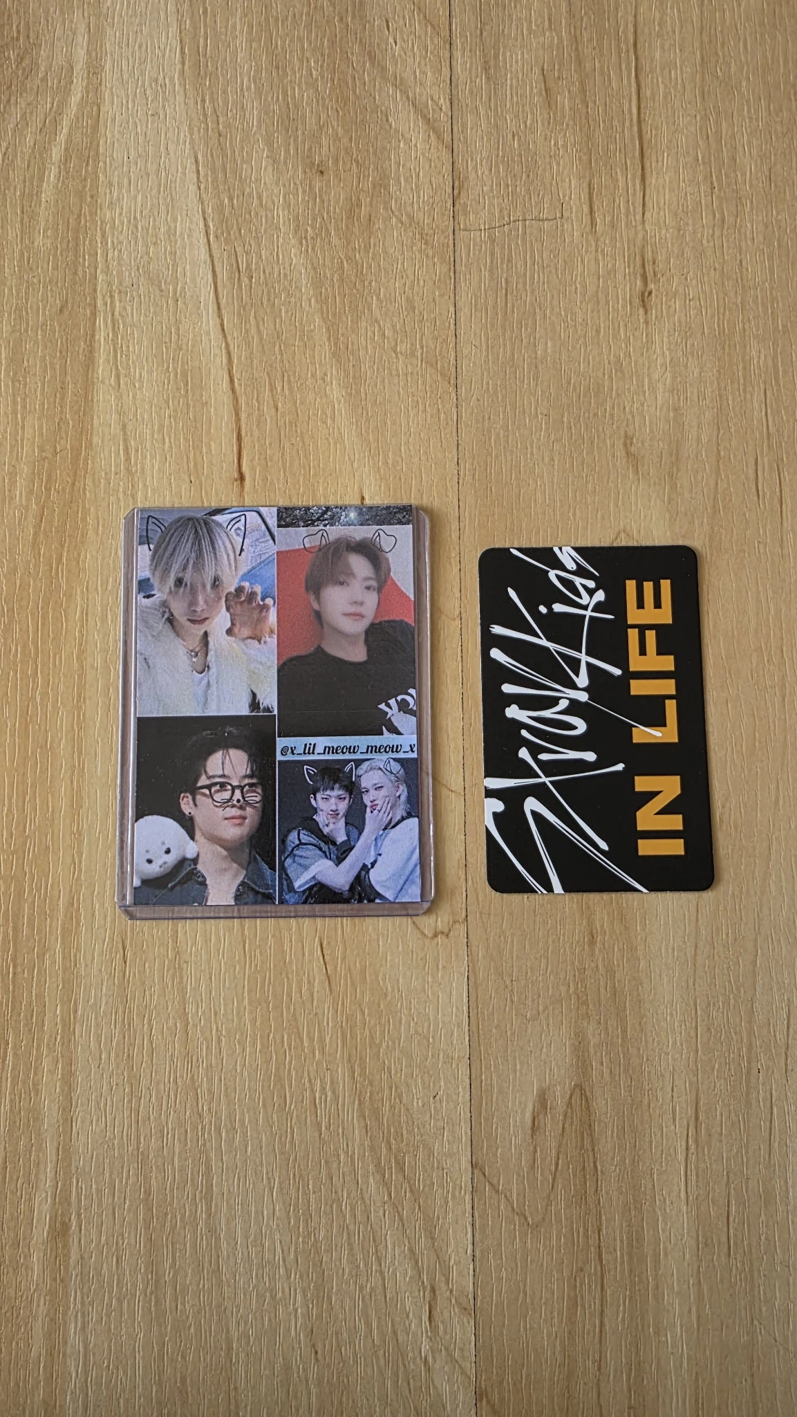 Stray Kids Stray Kids - Seungmin & I.N - In Life Album album photocard unit listing photo 2
