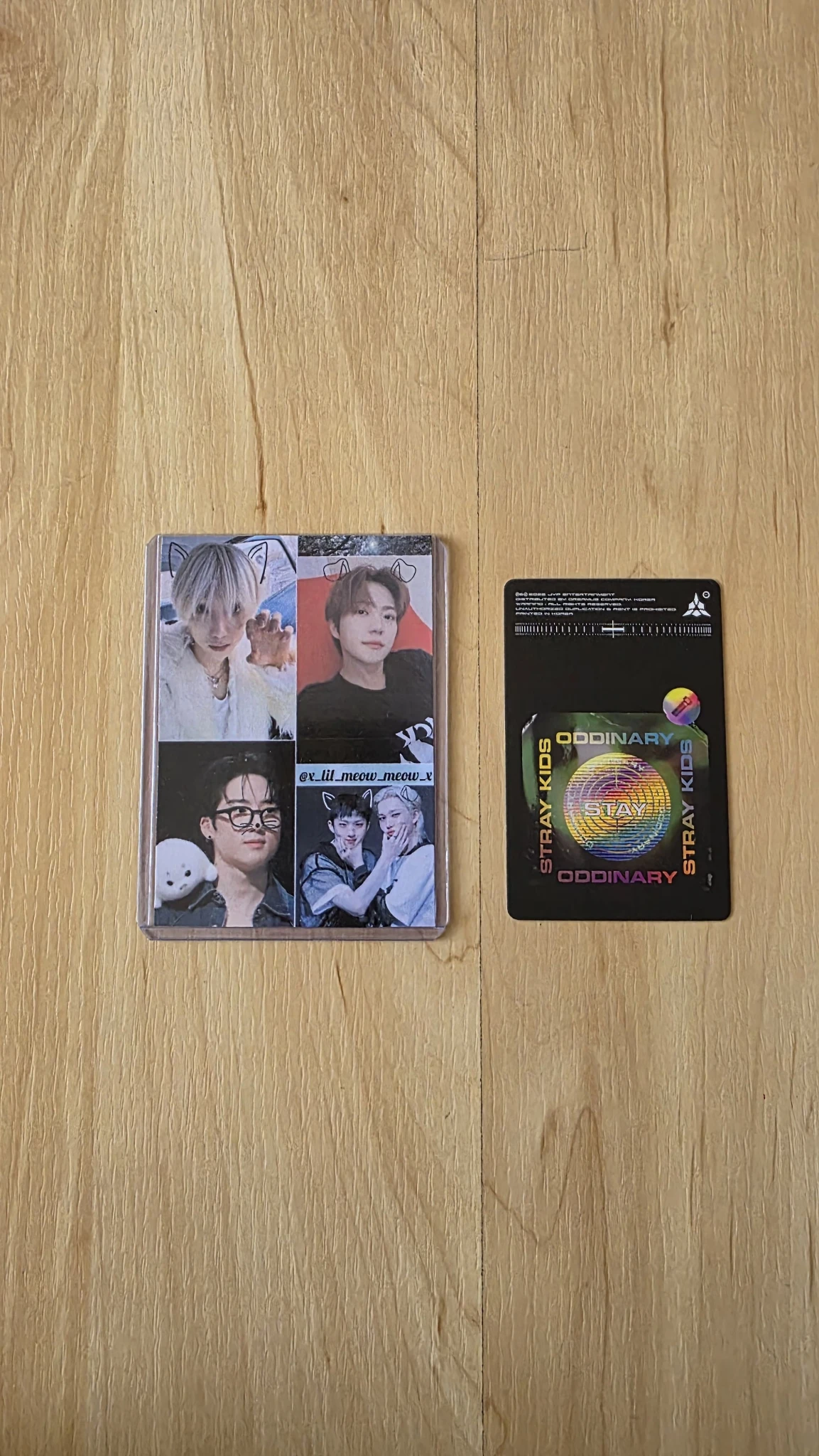 Stray Kids Stray Kids - Seungmin & Han - Oddinary Album album photocard listing photo 2