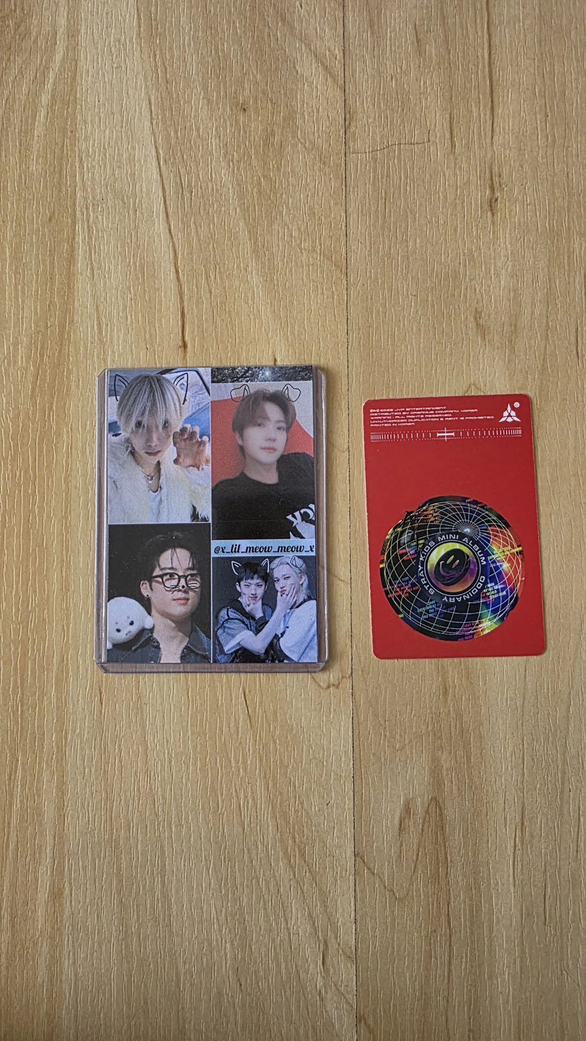 Stray Kids Stray Kids - Lee Know & I.N - Oddinary Album album photocard listing photo 2