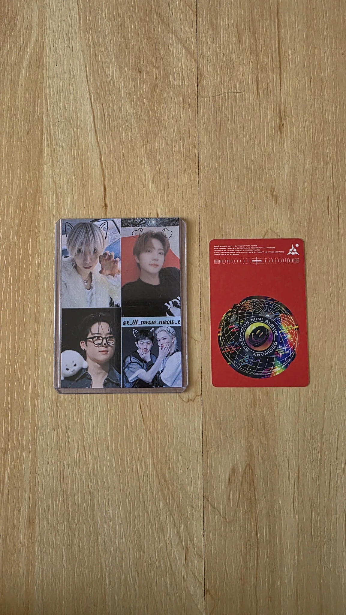 Stray Kids Stray Kids - Han & Felix - Oddinary Album album photocard listing photo 2