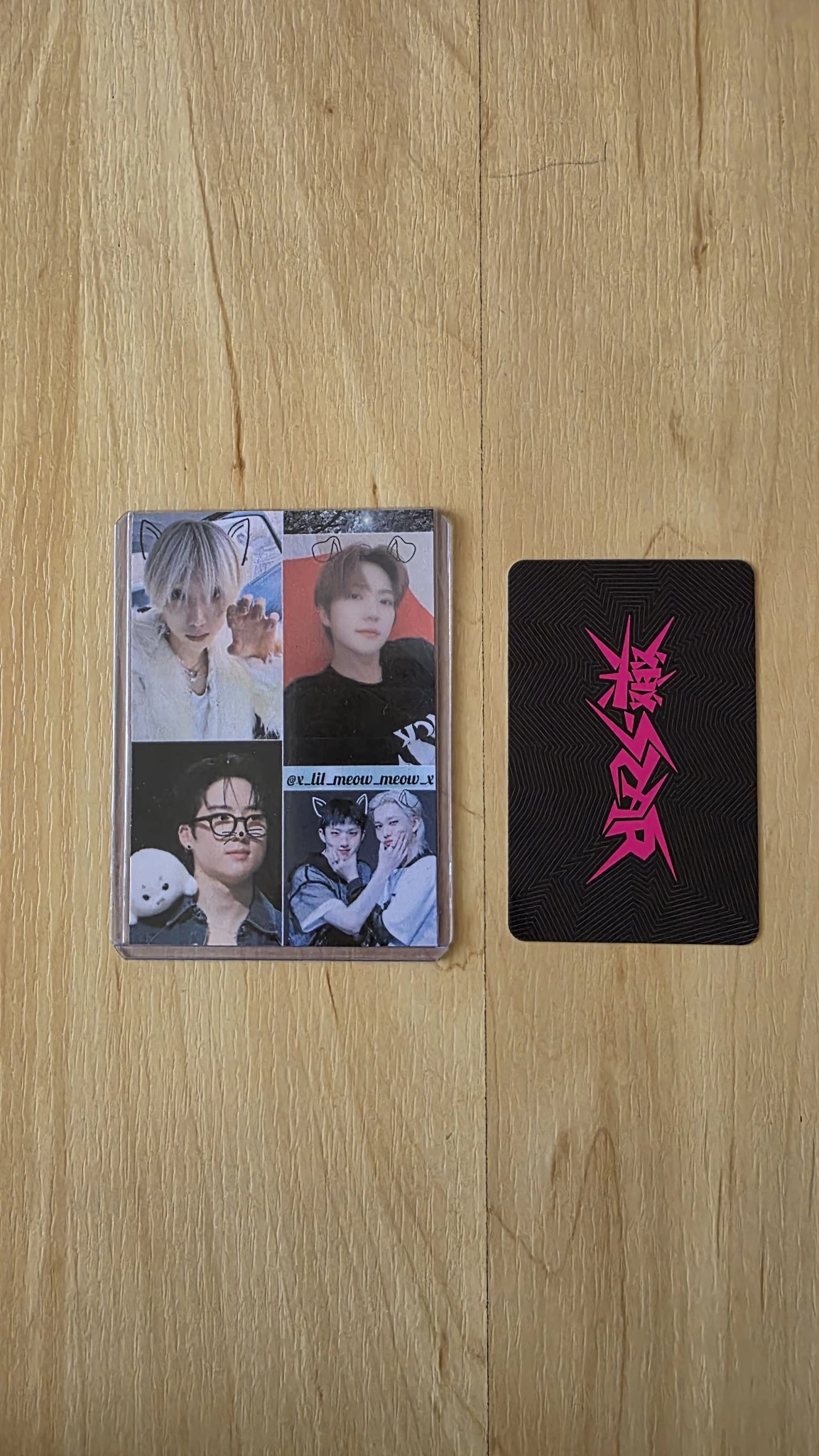 Stray Kids Stray Kids - Rock Star Album UNIT Card Felix Lee Know listing photo 2