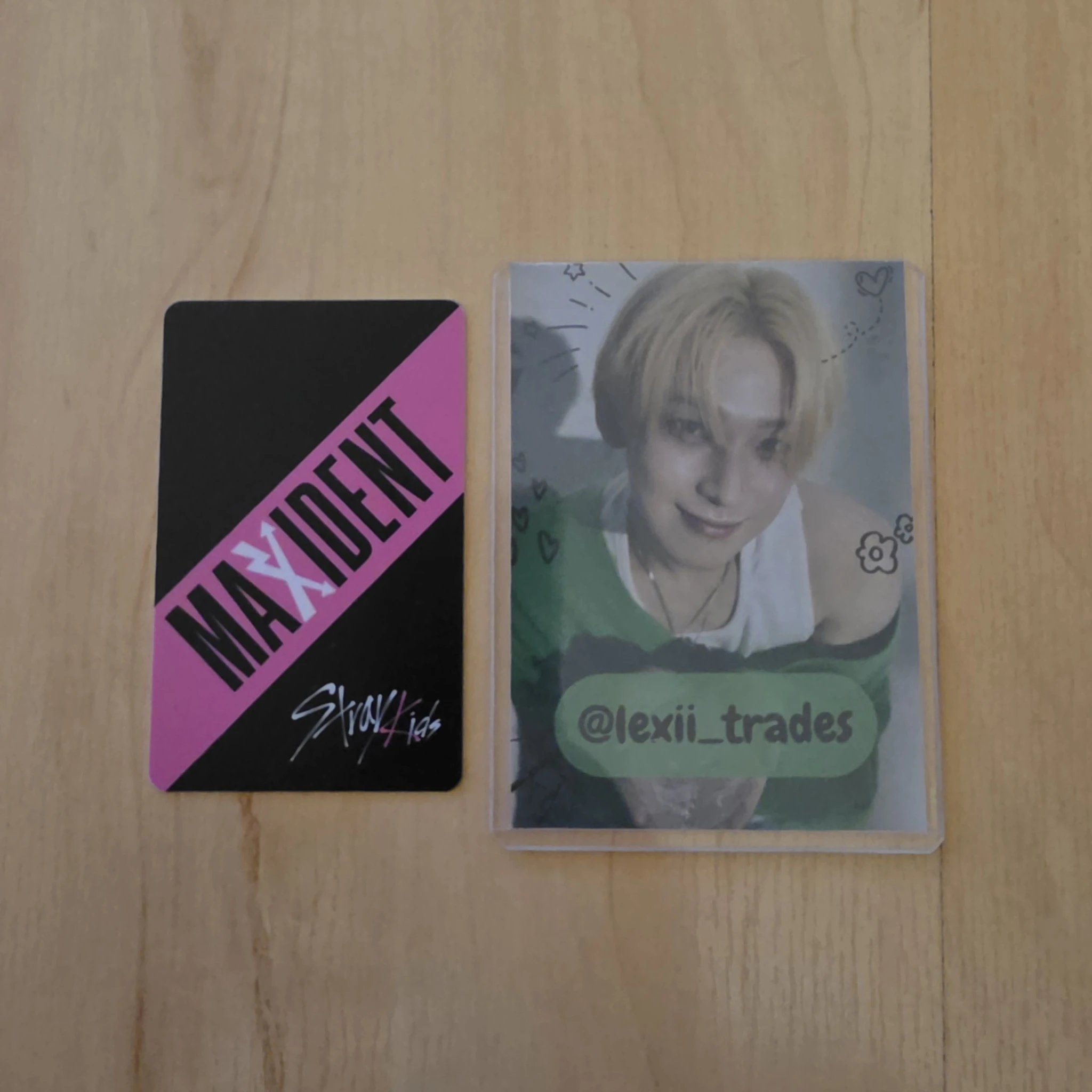 Stray Kids Changbin Stray Kids - Changbin - Maxident Album soundwave lucky draw round 1 pvc card listing photo 2