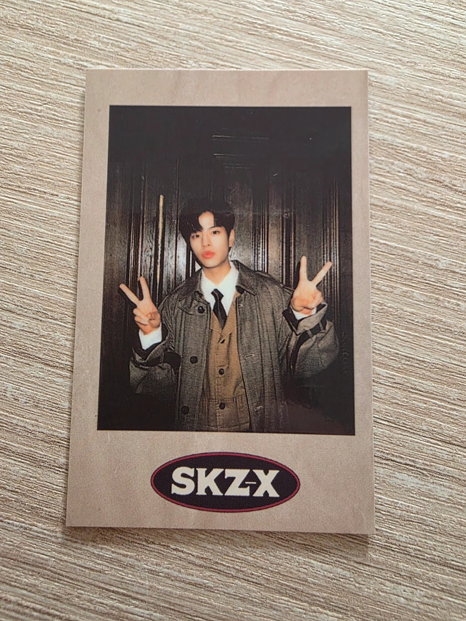 Stray Kids Seungmin Stray Kids - Seungmin - 1st #LoveSTAY - SKZ-X Event pre-order benefit (pob) merch photocard purchase benefit polaroid listing photo 1