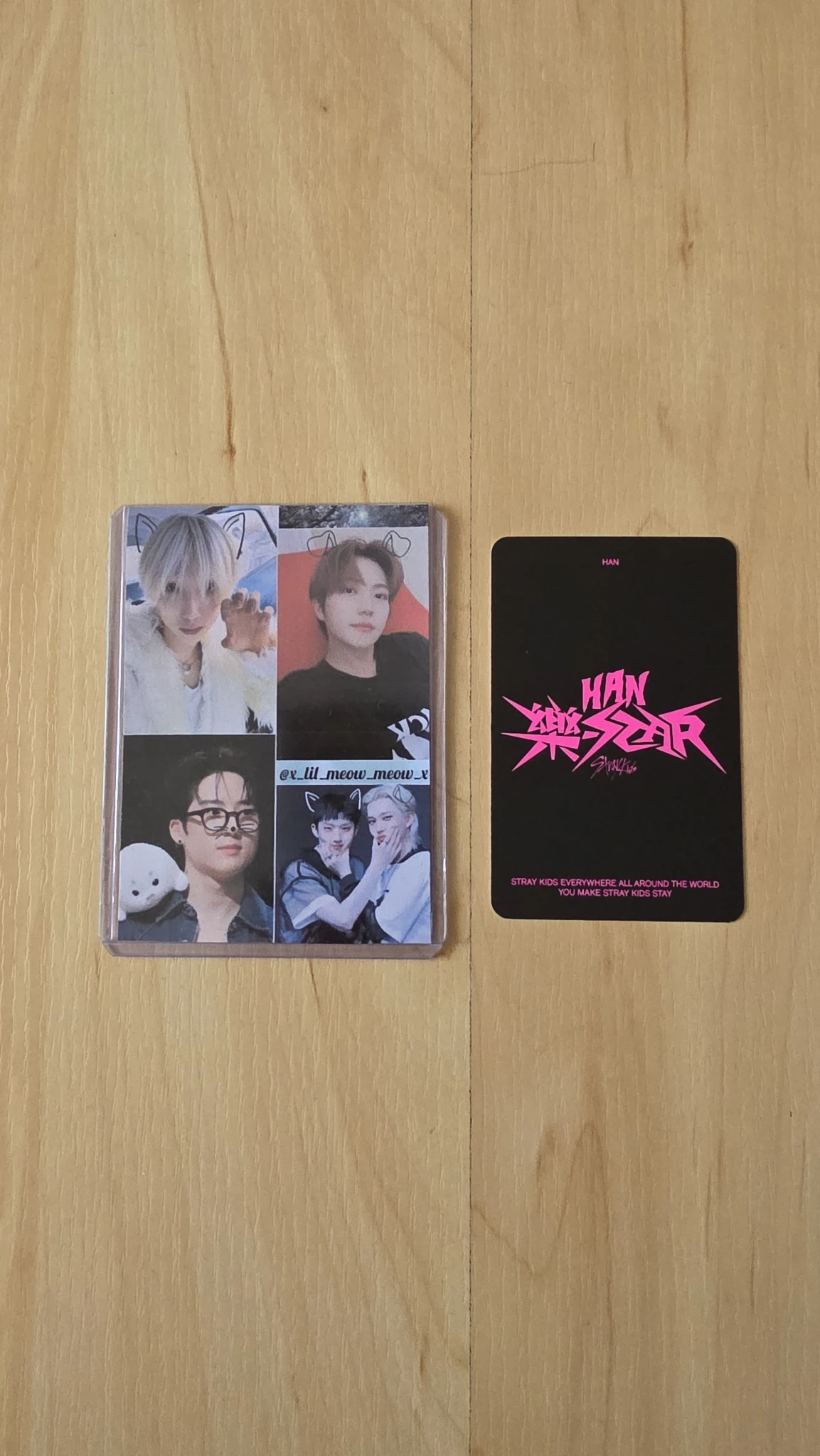 Stray Kids HAN Stray Kids - HAN - Rock Star Album postcard edition listing photo 2