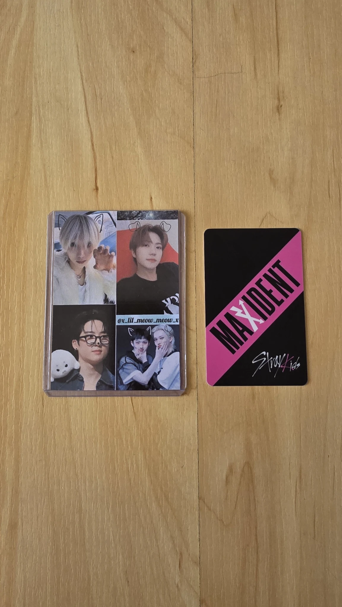 Stray Kids HAN Stray Kids - HAN - Maxident Album soundwave lucky draw round 1 pvc card listing photo 2