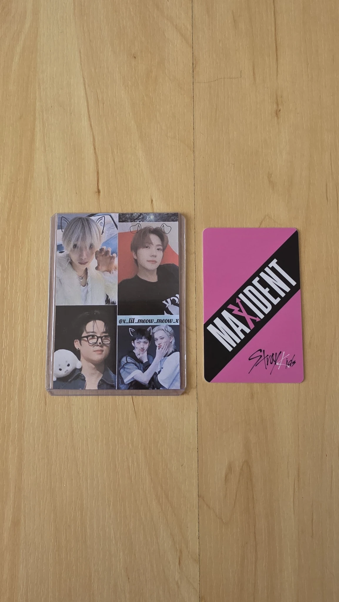 Stray Kids HAN Stray Kids - HAN - Maxident Album soundwave lucky draw round 1 pvc card listing photo 2
