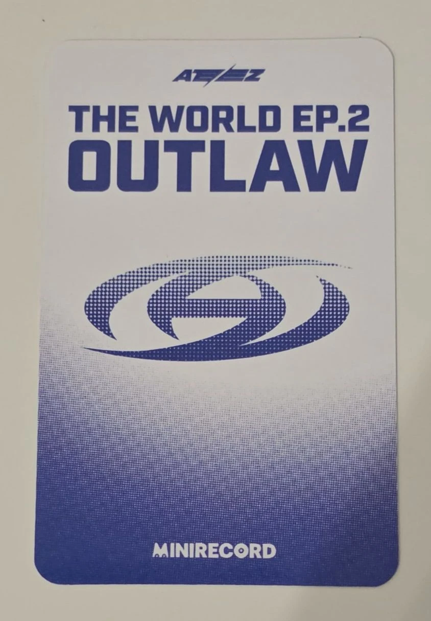 ATEEZ Yunho ATEEZ - Yunho - THE WORLD EP.2 : OUTLAW Album minirecord shop round 6 lucky draw listing photo 2