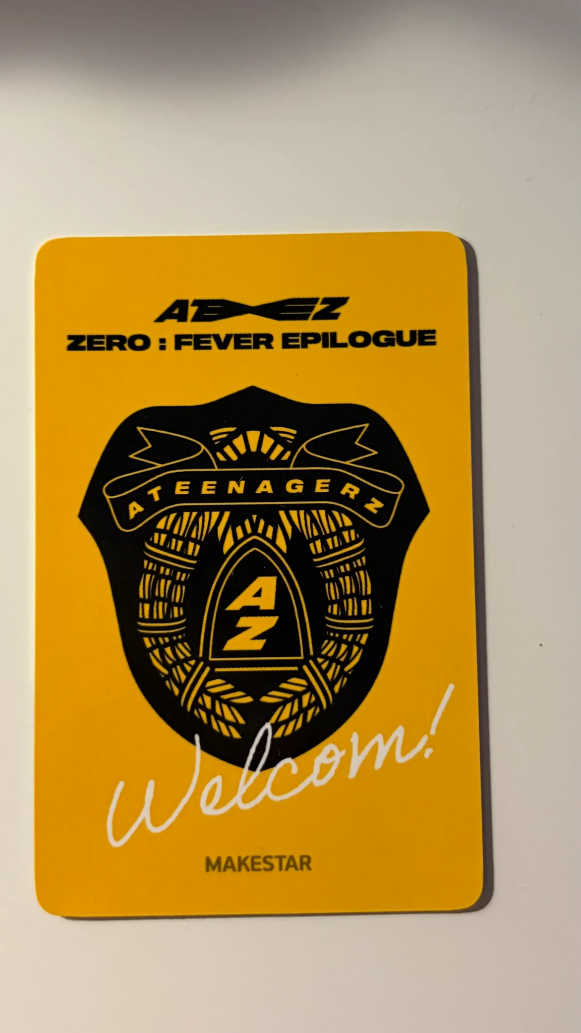 ATEEZ Hongjoong ATEEZ - Hongjoong - ZERO : FEVER EPILOGUE Album makestar purchase benefit listing photo 2