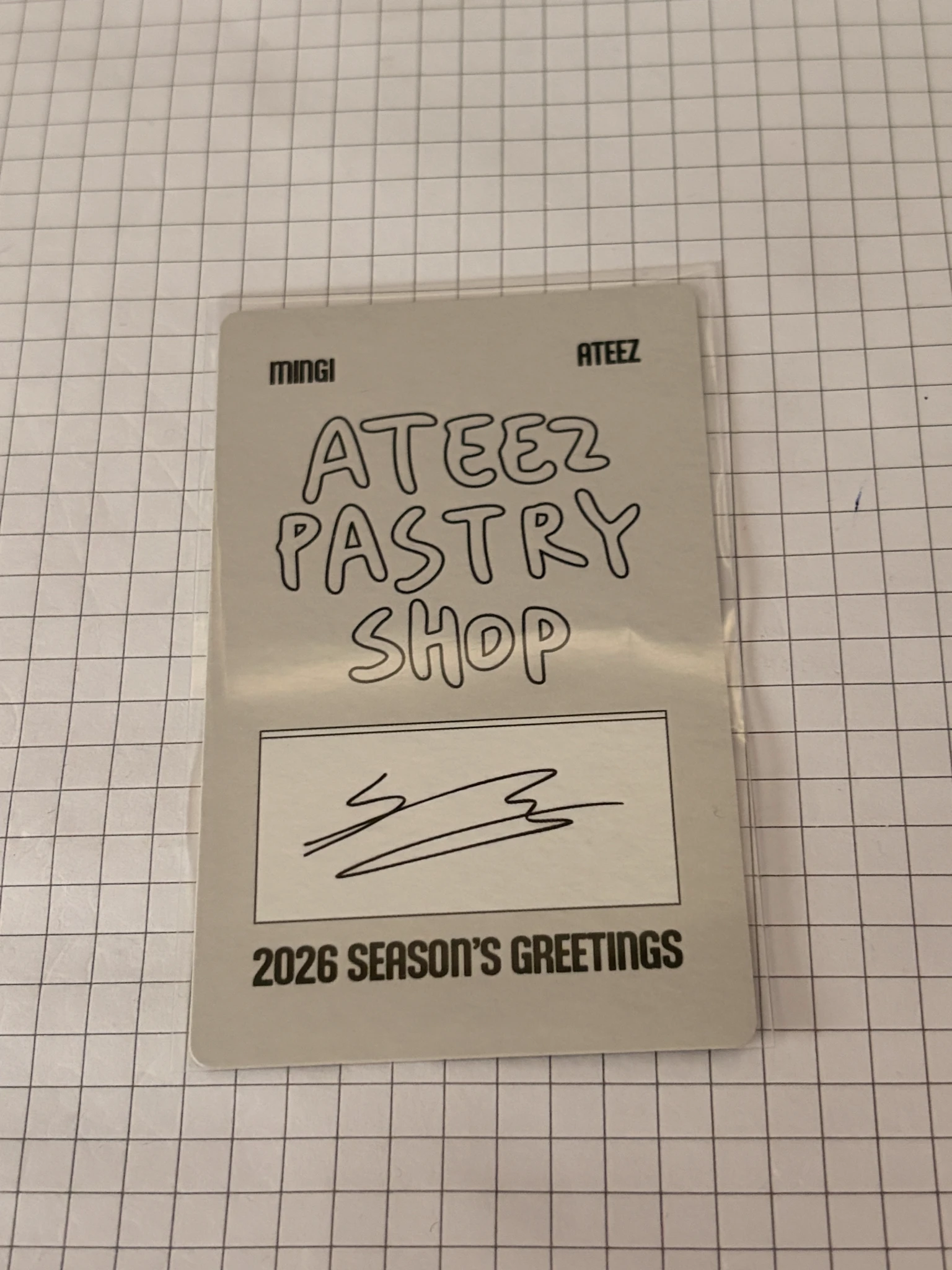 ATEEZ Mingi ATEEZ - Mingi - 2026 SEASONS GREETINGS Other listing photo 2