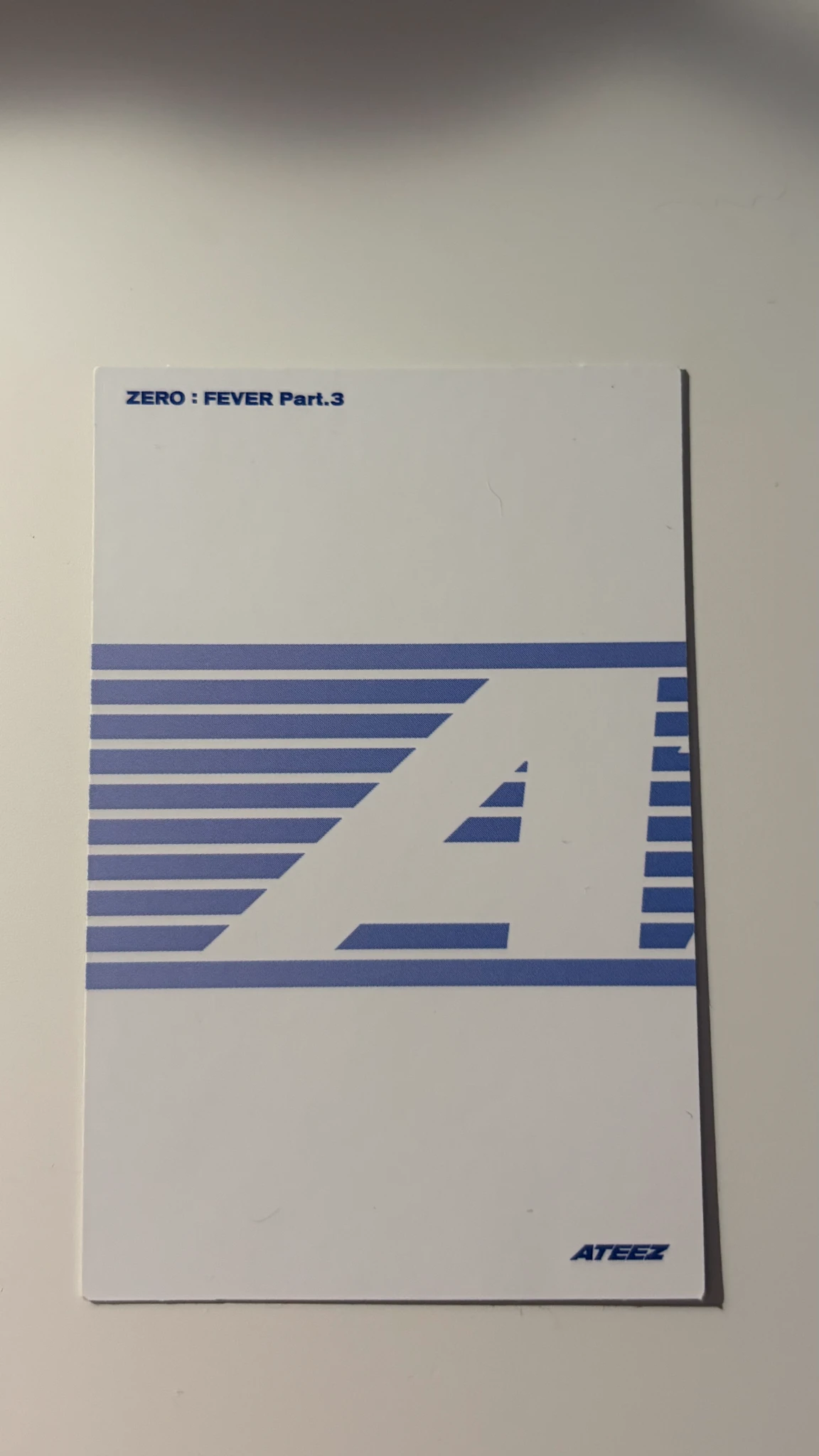 ATEEZ Hongjoong ATEEZ - Hongjoong - ZERO : FEVER Part.3 Album Z Ver. 1 listing photo 2
