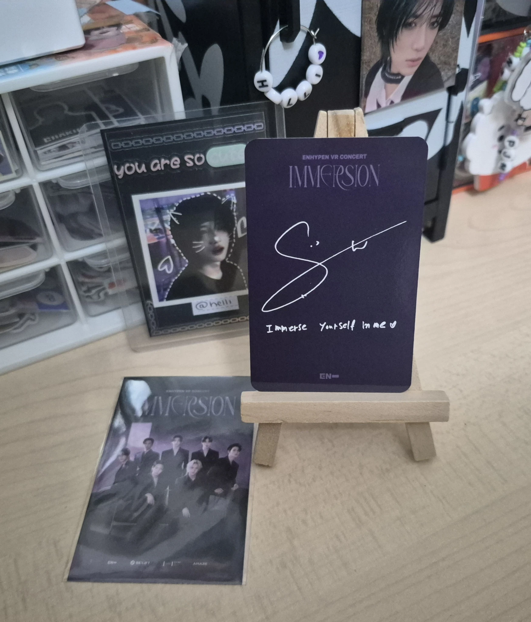 ENHYPEN Sunoo ENHYPEN - Sunoo - ENHYPEN VR CONCERT : IMMERSION Event round 2 attendee benefit lucky draw listing photo 2