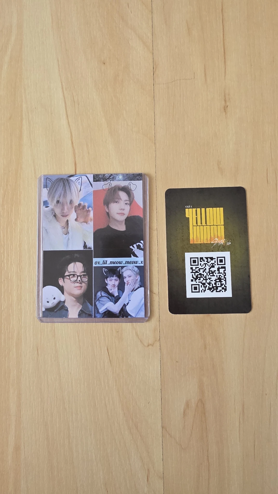 Stray Kids Felix Stray Kids - Felix - Clé 2: Yellow Wood Album album photocard indoor ver. listing photo 2