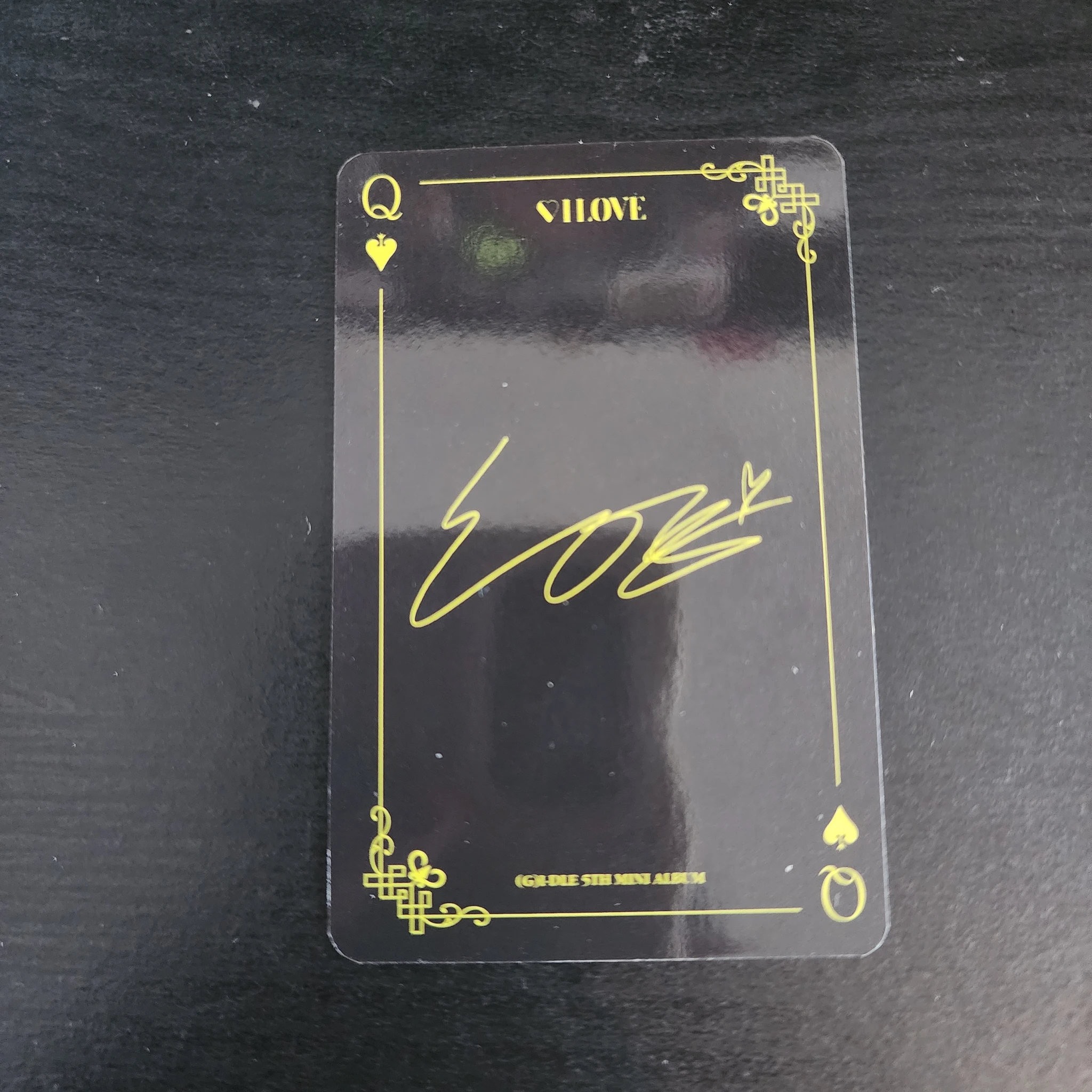 i-dle Soyeon (G)I-DLE - Miyeon - I Love Album standard version album photocard listing photo 2