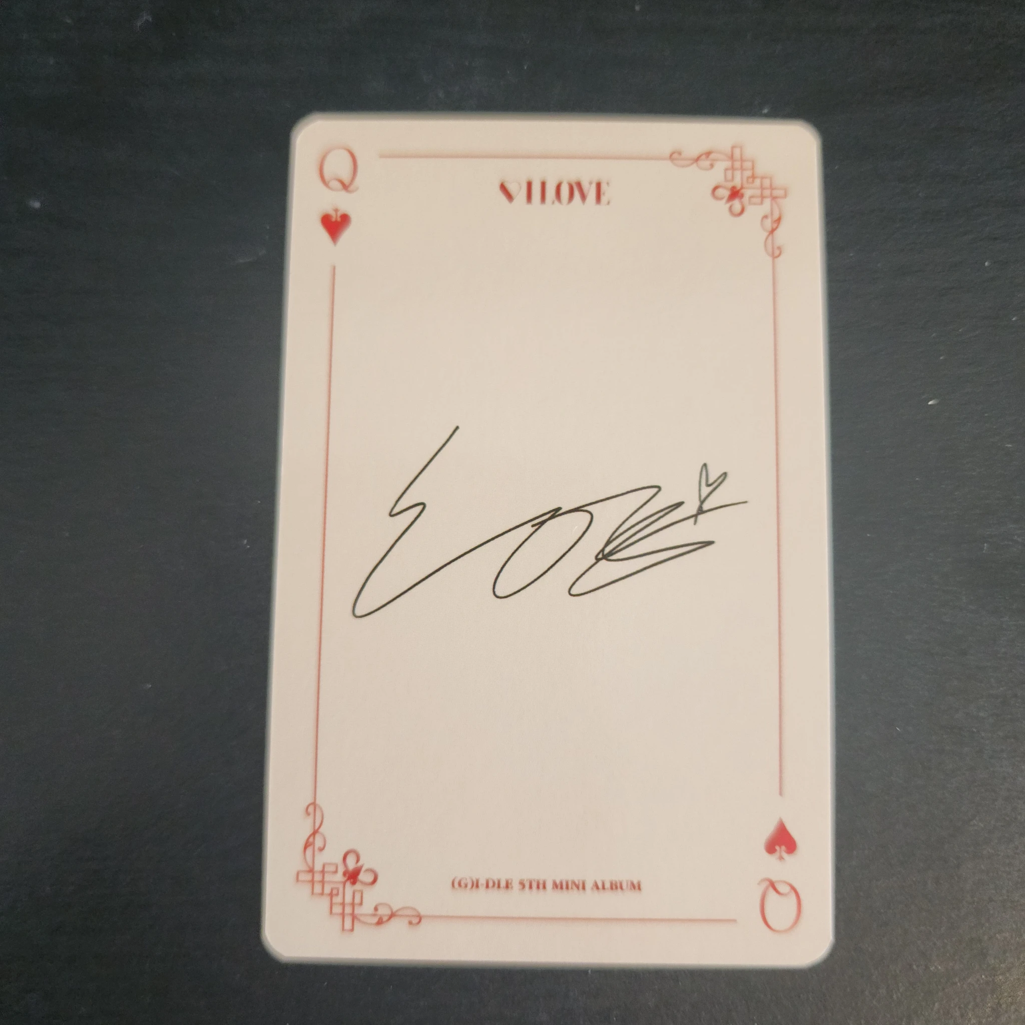 i-dle Soyeon (G)I-DLE - Minnie - I Love Album standard version album photocard listing photo 2