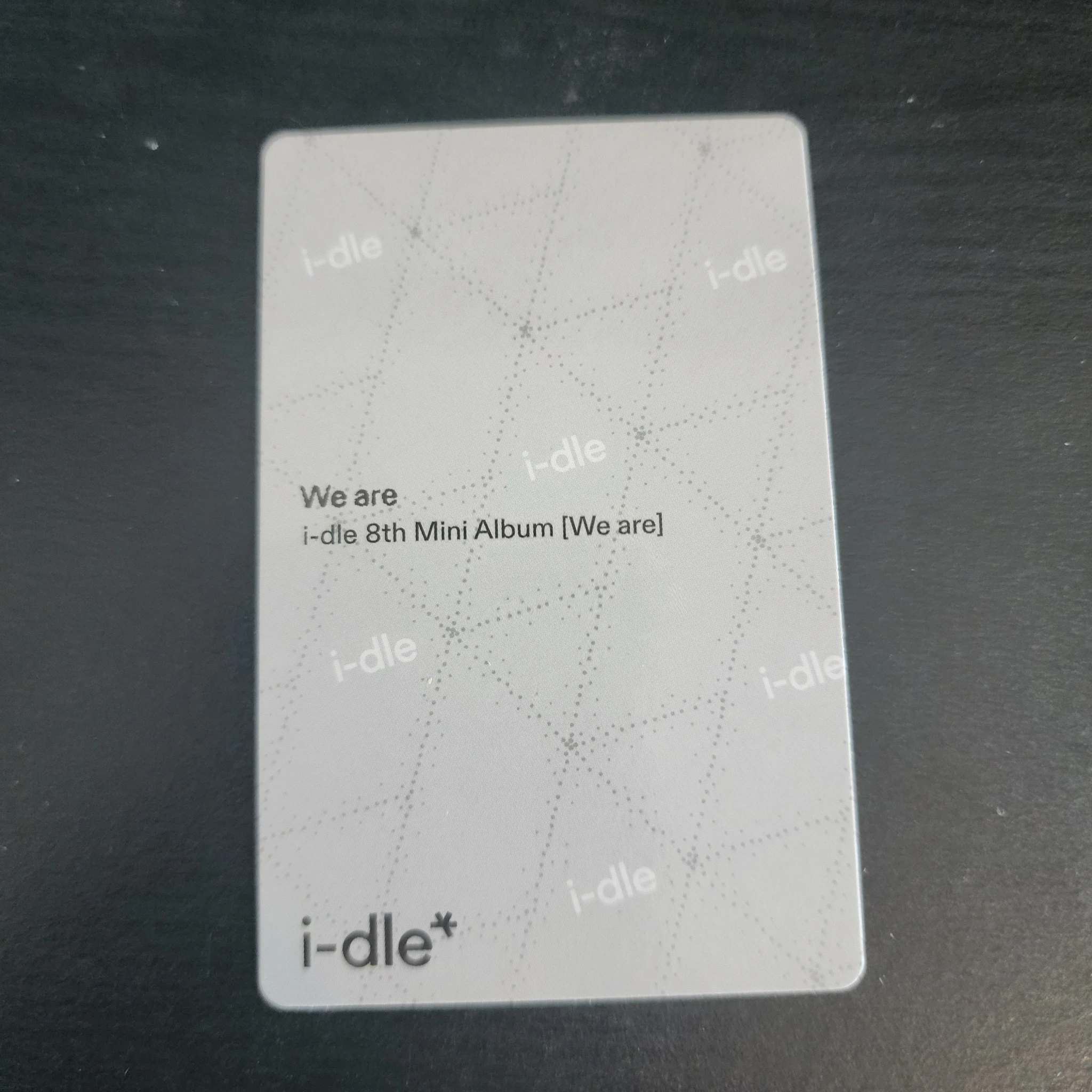 i-dle Minnie i-dle - Minnie - We are Album album photocard jewel case version bad image - replace listing photo 2