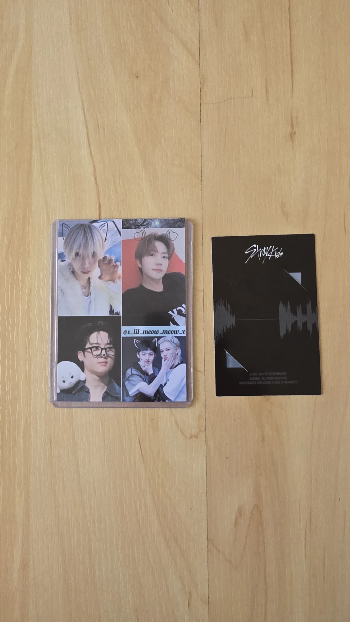 Stray Kids Felix Stray Kids - Felix - NOEASY Album album photocard first press only frame photocard standard version limited edition listing photo 2