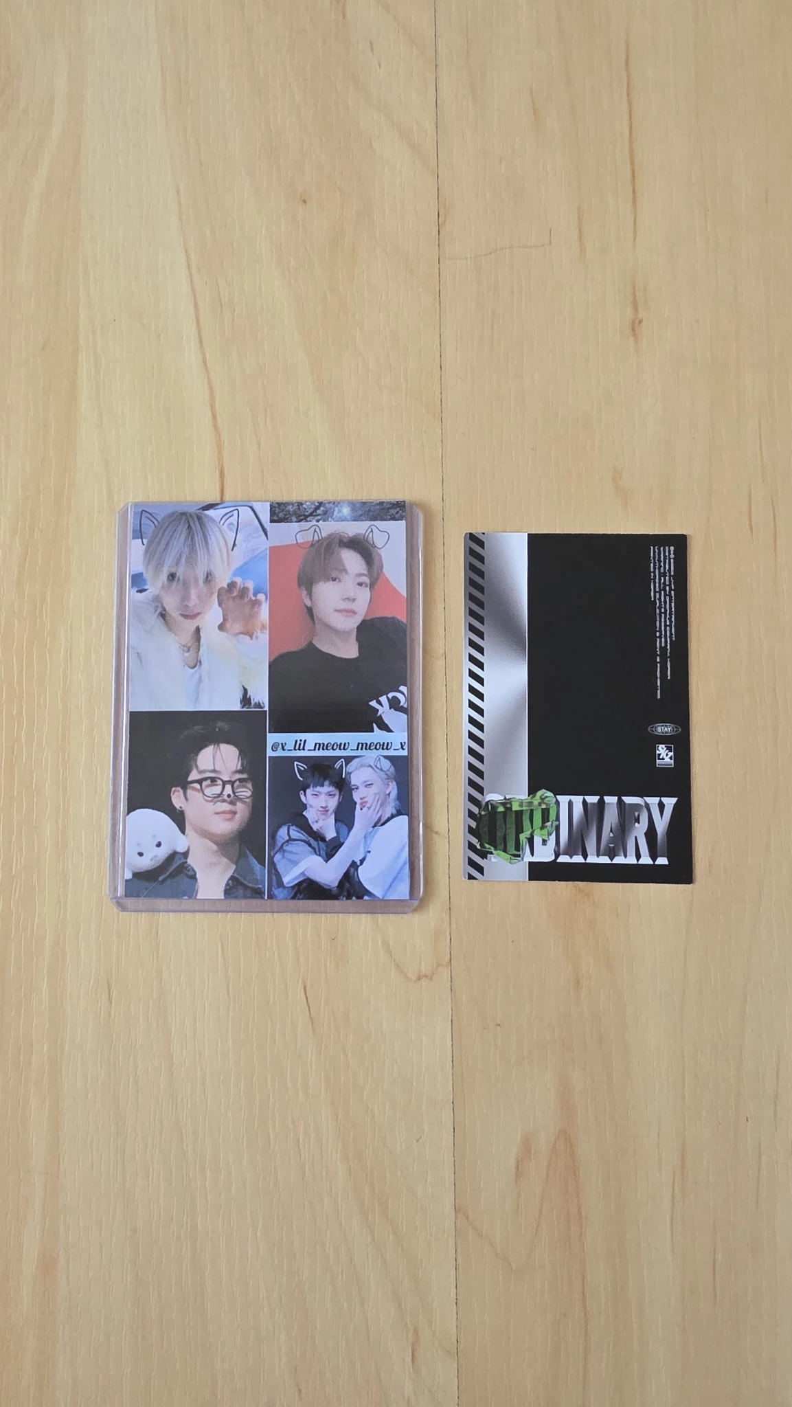 Stray Kids Felix Stray Kids - Felix - Oddinary Album album photocard id card listing photo 2