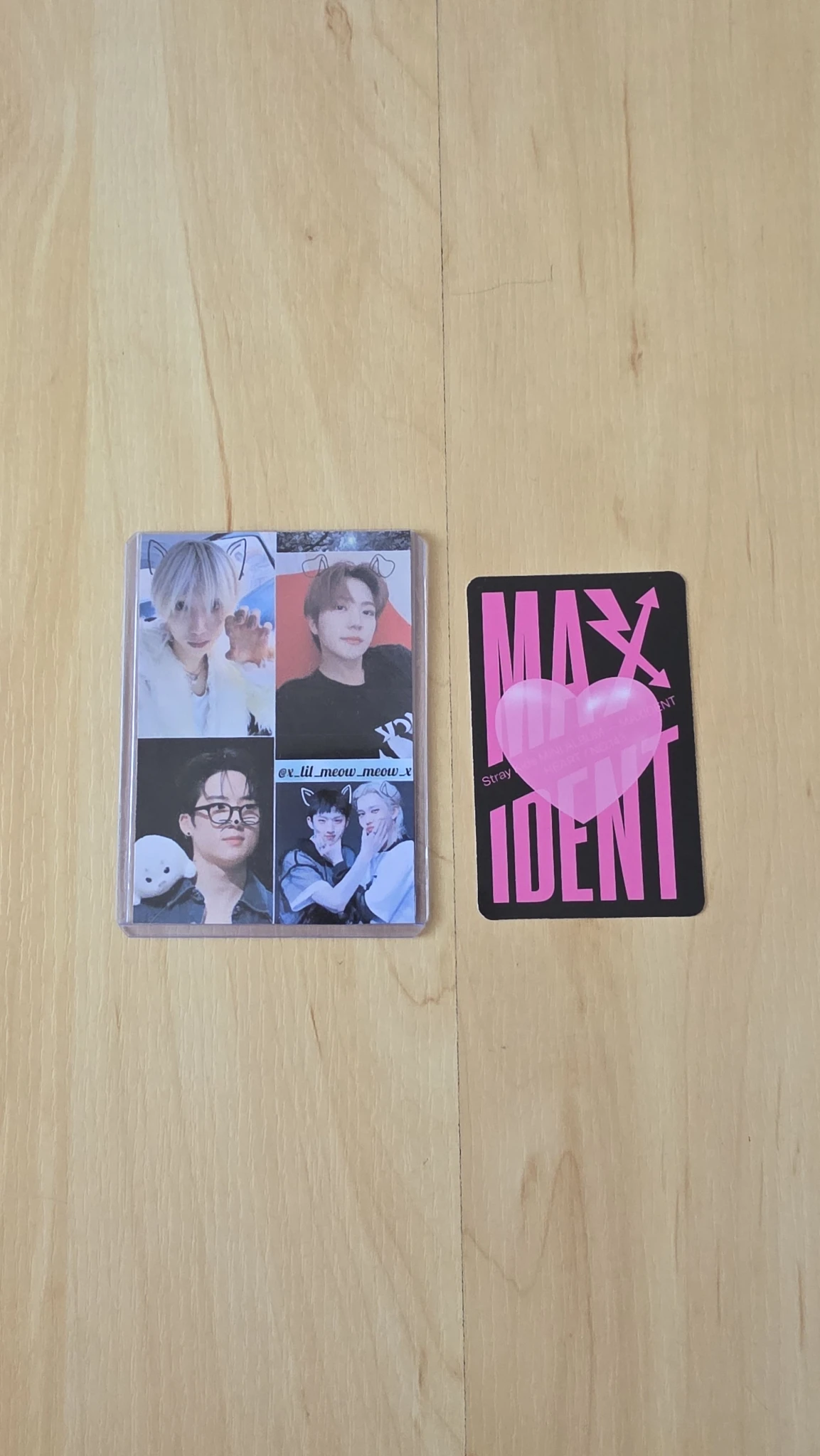 Stray Kids Felix Stray Kids - Felix - Maxident Album album photocard heart version listing photo 2