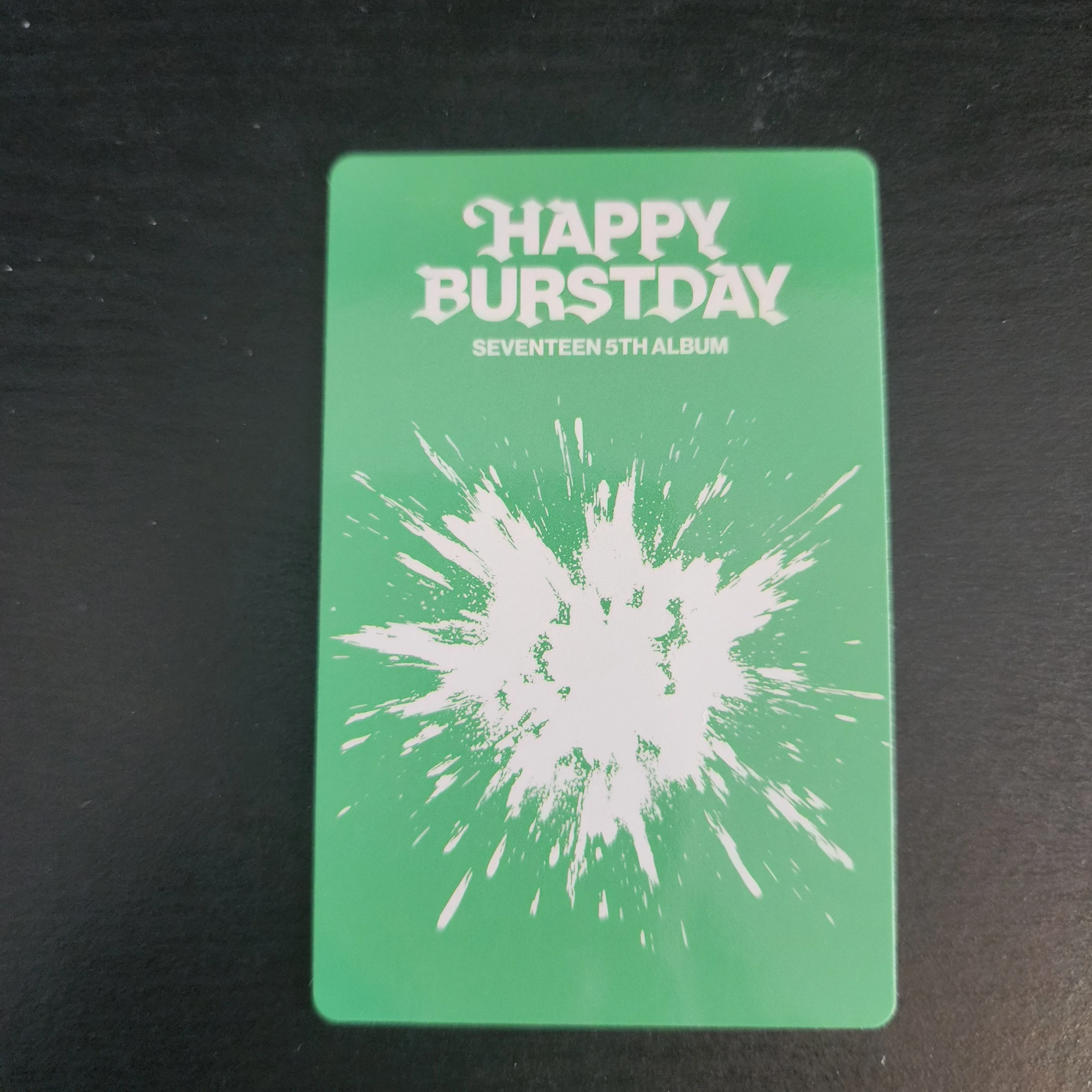 SEVENTEEN Joshua SEVENTEEN - Joshua - HAPPY BURSTDAY Album US/EU exclusive listing photo 2