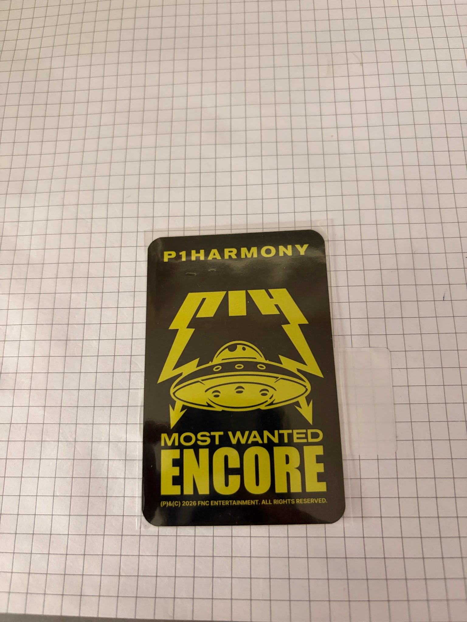 P1Harmony Soul P1Harmony - Soul - 2025 P1Harmony LIVE TOUR [P1ustage H : MOST WANTED] Event encore tour merch merch photocard trading card seoul listing photo 2