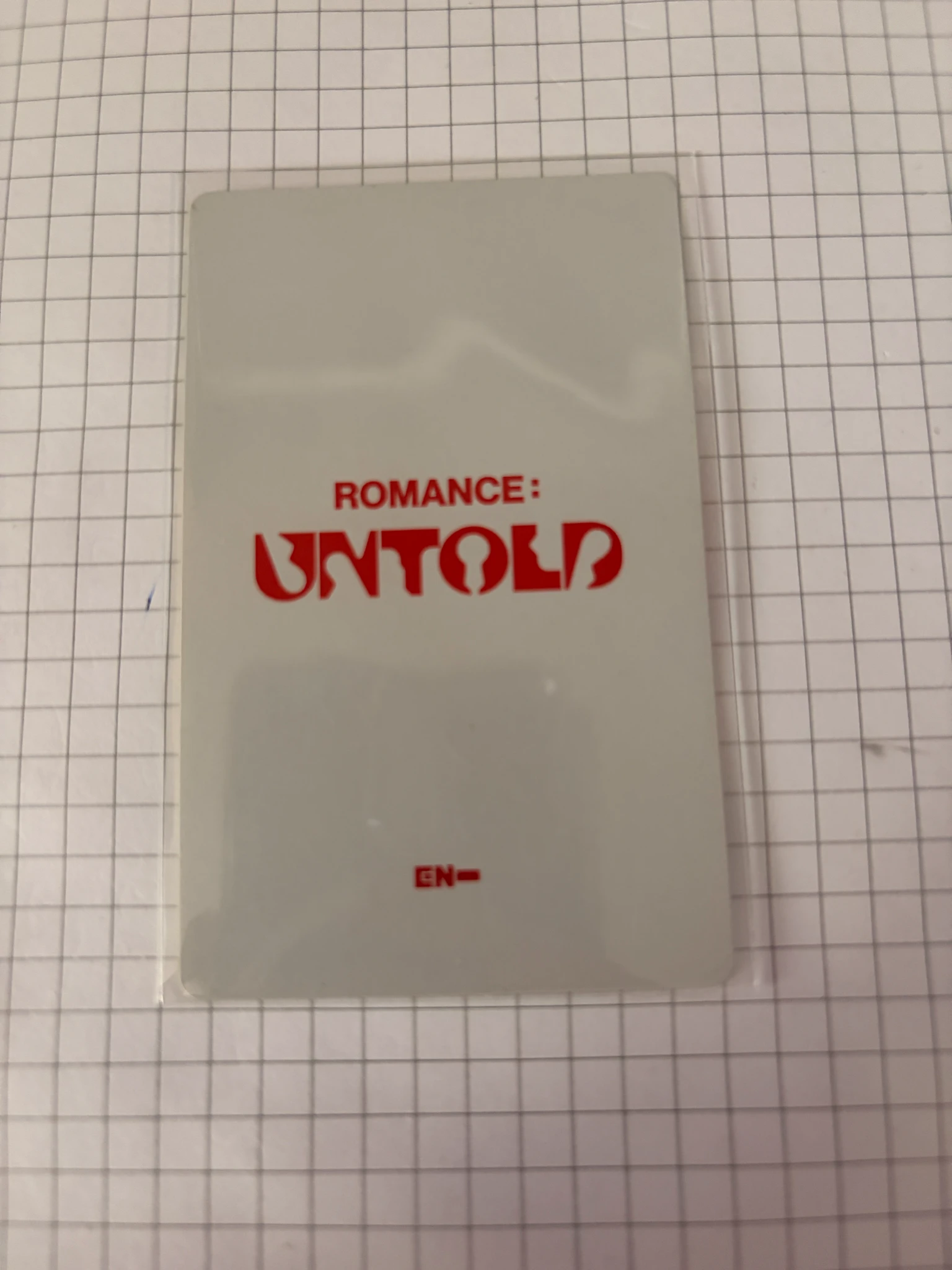 ENHYPEN Evan (Heeseung) ENHYPEN - Heeseung - ROMANCE: UNTOLD Album listing photo 2