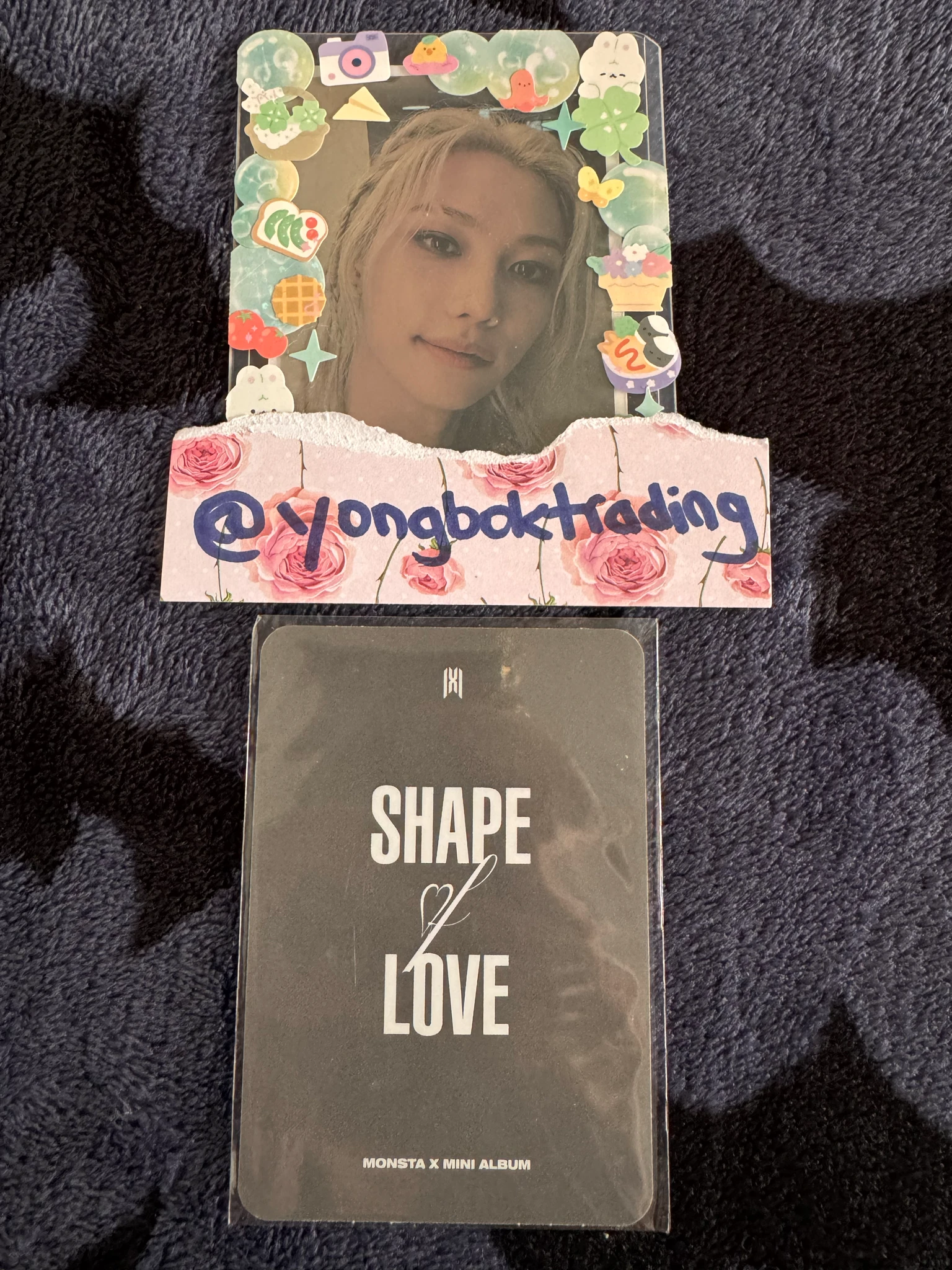 MONSTA X MONSTA X - Hyungwon & Joohoney - Shape of Love Album album photocard listing photo 2