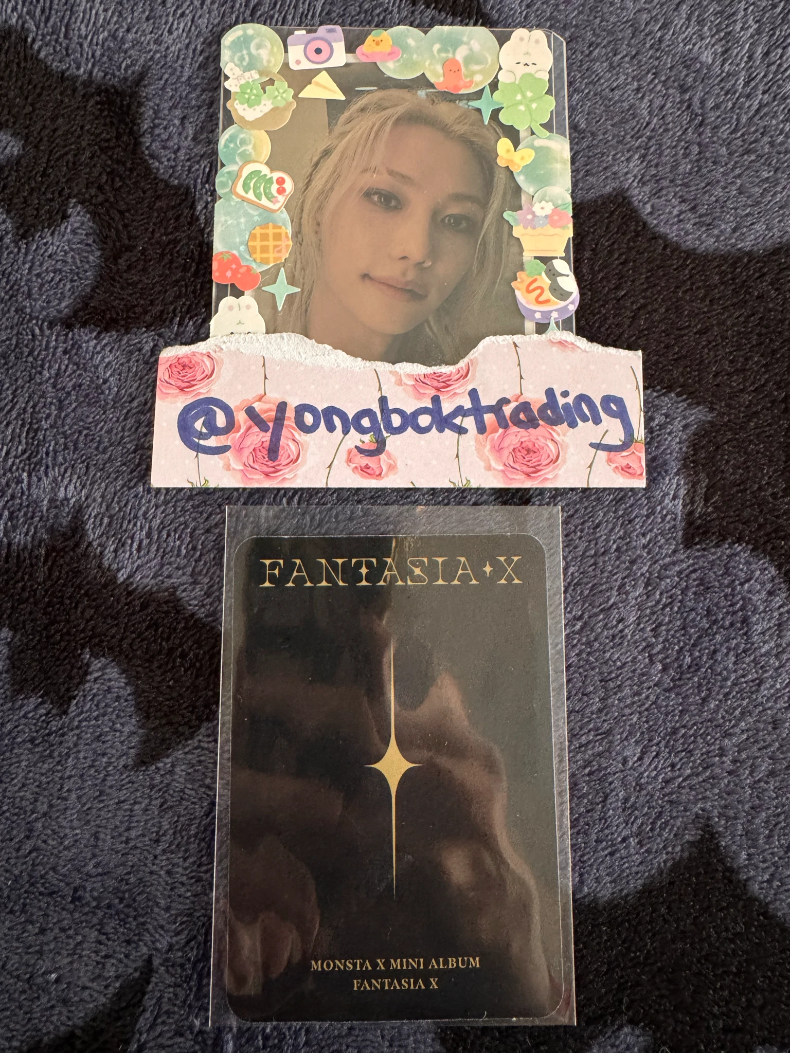 MONSTA X Hyungwon MONSTA X - Hyungwon - Fantasia X Album album photocard version 1 listing photo 2