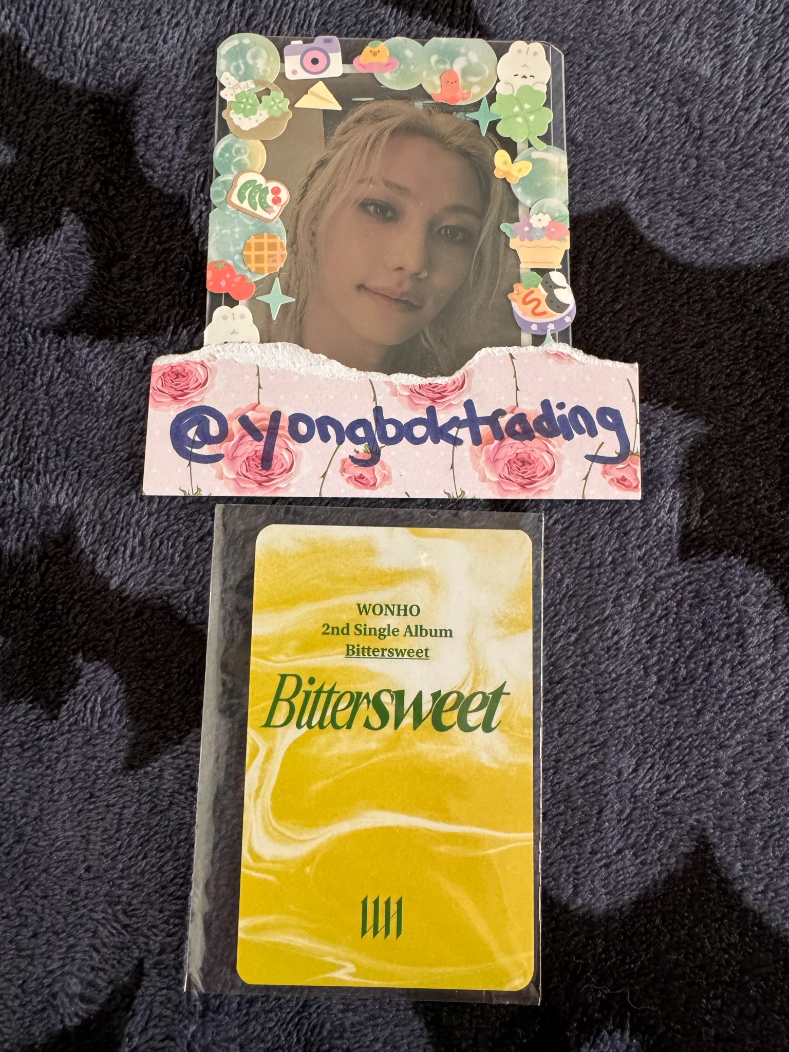 Wonho Wonho Wonho - Wonho - Bittersweet  Album ktown4u pob (pre-order benefit) listing photo 2