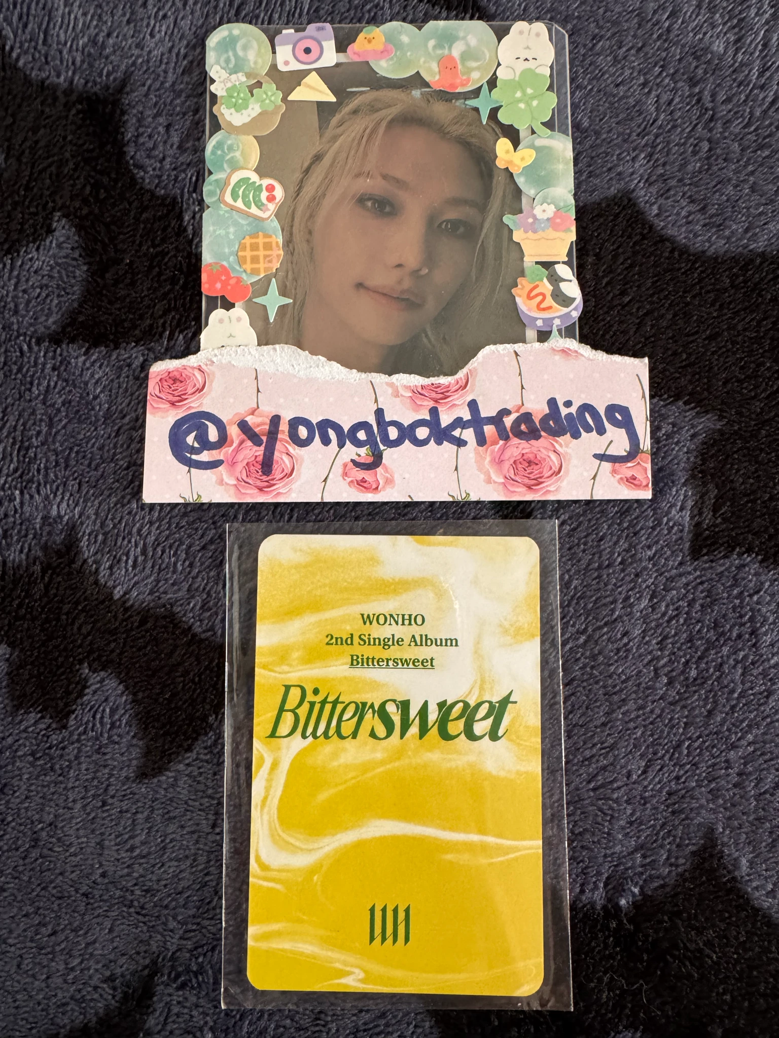 Wonho Wonho Wonho - Wonho - Bittersweet  Album ktown4u pob (pre-order benefit) listing photo 2