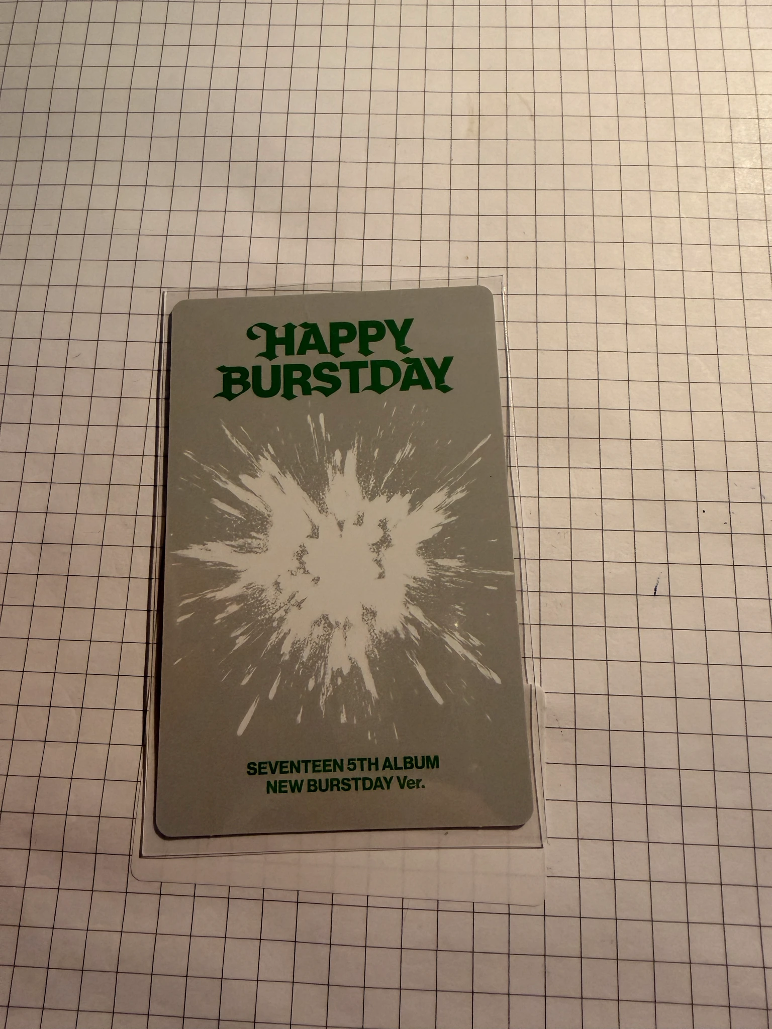 SEVENTEEN Vernon SEVENTEEN - Vernon - HAPPY BURSTDAY Album new burstday ver. listing photo 2