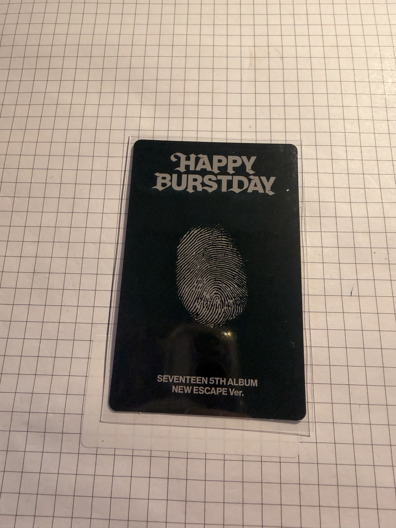 SEVENTEEN Vernon SEVENTEEN - Vernon - HAPPY BURSTDAY Album listing photo 2