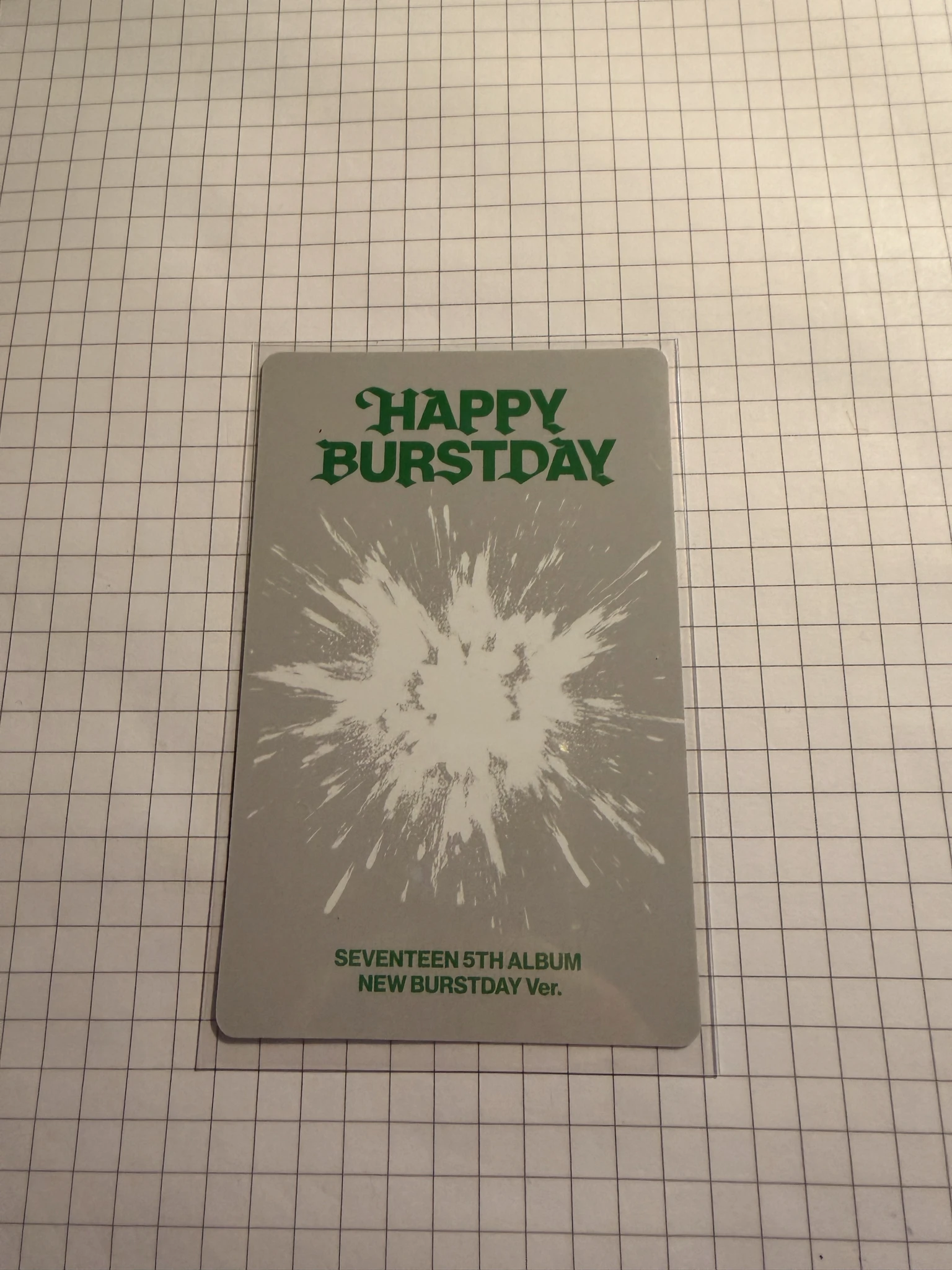 SEVENTEEN DK SEVENTEEN - DK - HAPPY BURSTDAY Album album photocard new burstday version listing photo 2