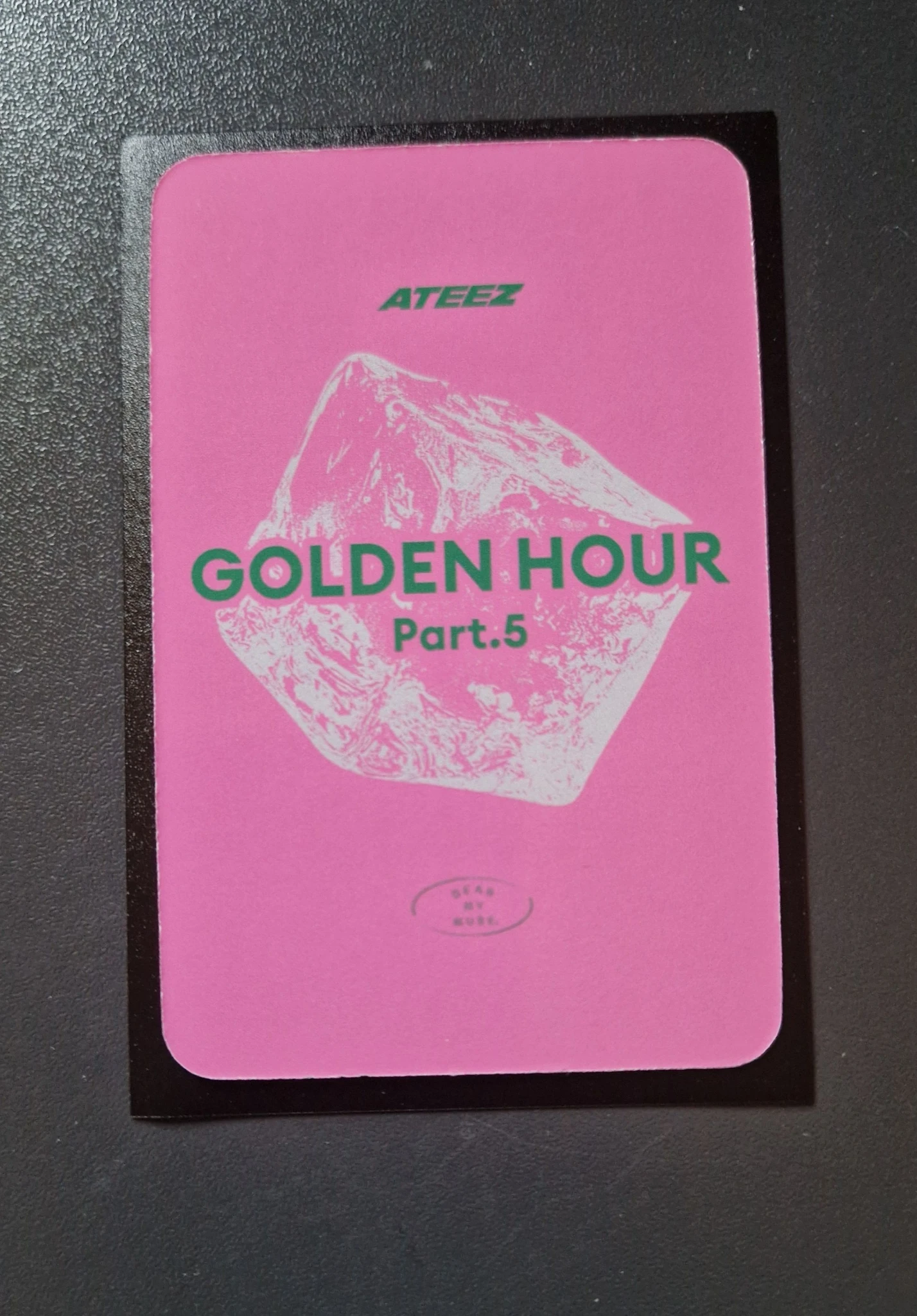 ATEEZ Yunho ATEEZ - Yunho - GOLDEN HOUR : Part.5 Album dear my muse (dmm) pob (pre-order benefit) digipack version listing photo 2