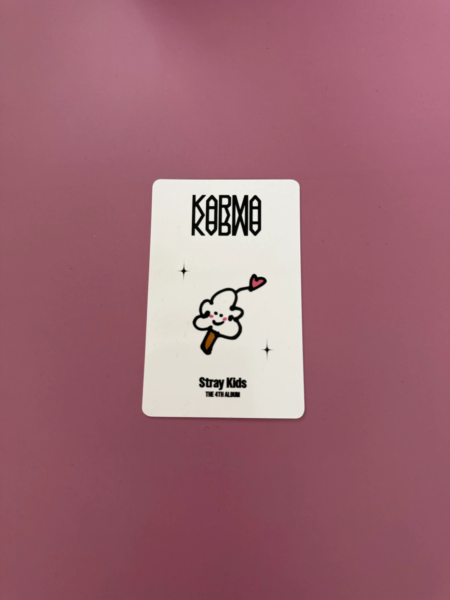 Stray Kids Seungmin Stray Kids - Seungmin - KARMA Album KMStation offline fansign round 3 shanghai listing photo 2