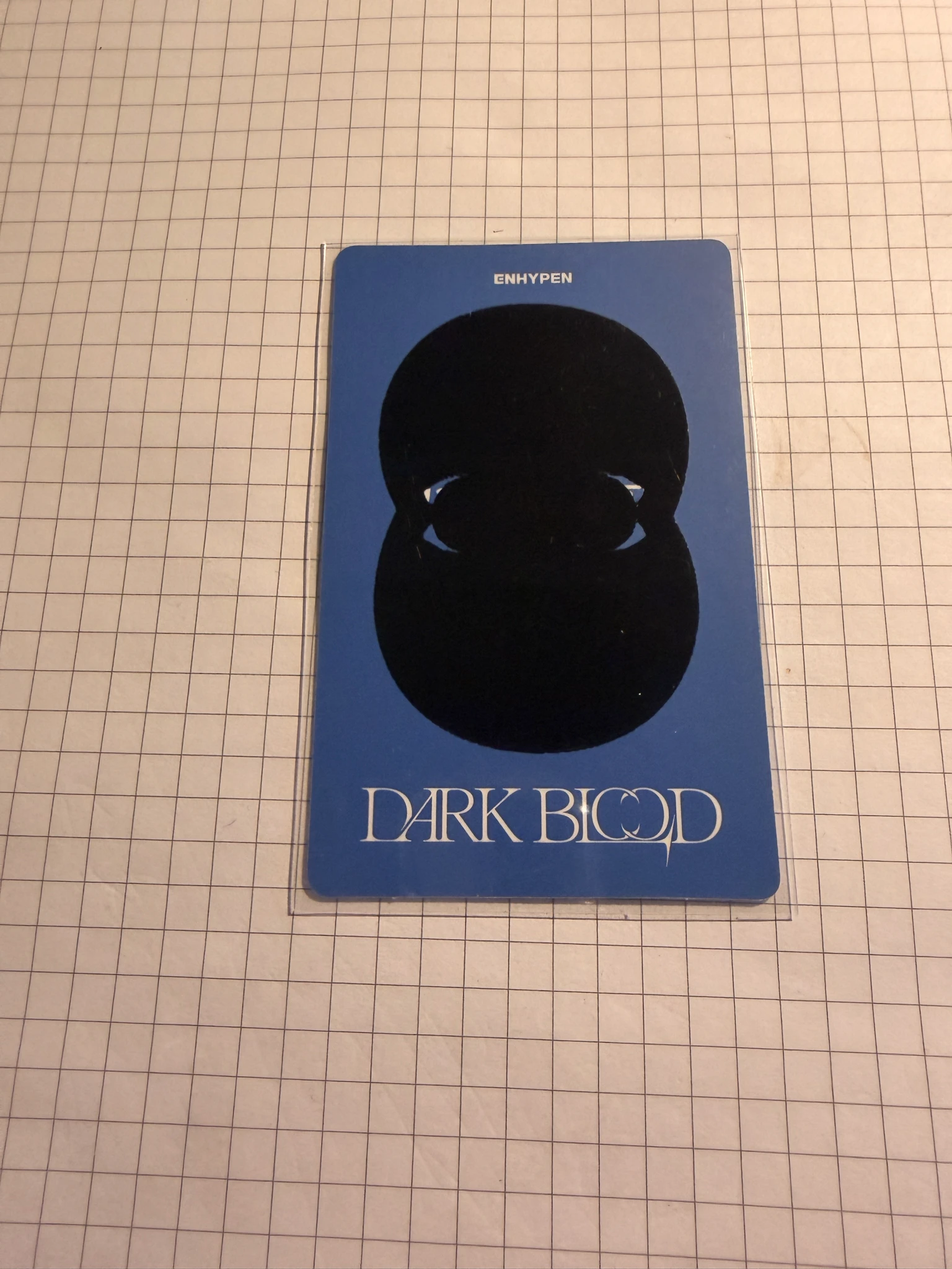 ENHYPEN Jungwon ENHYPEN - Jungwon - DARK BLOOD Album album photocard half version message card listing photo 2