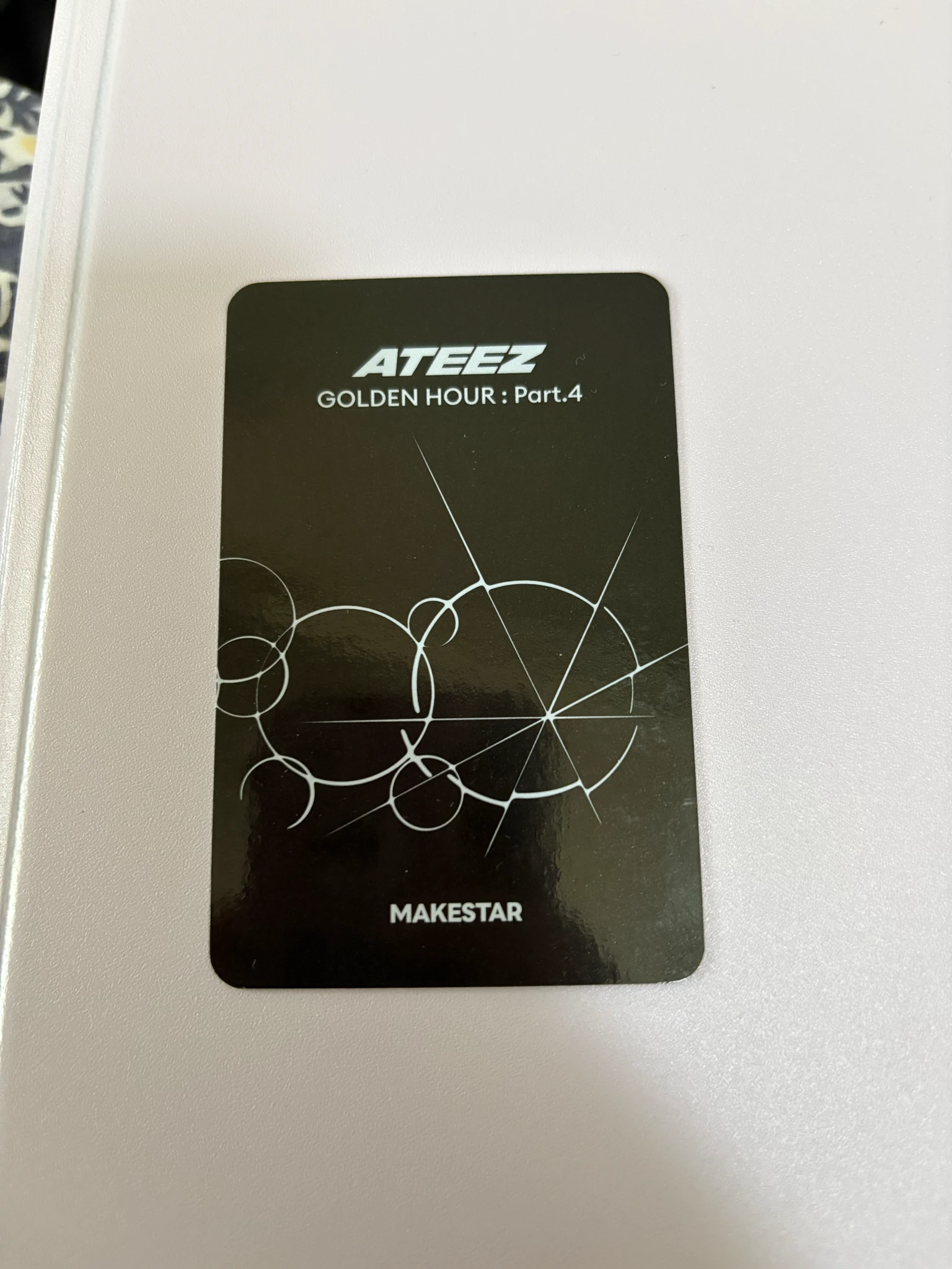 ATEEZ San ATEEZ - San - Golden Hour : Part.4 Album round 2 makestar fansign listing photo 2