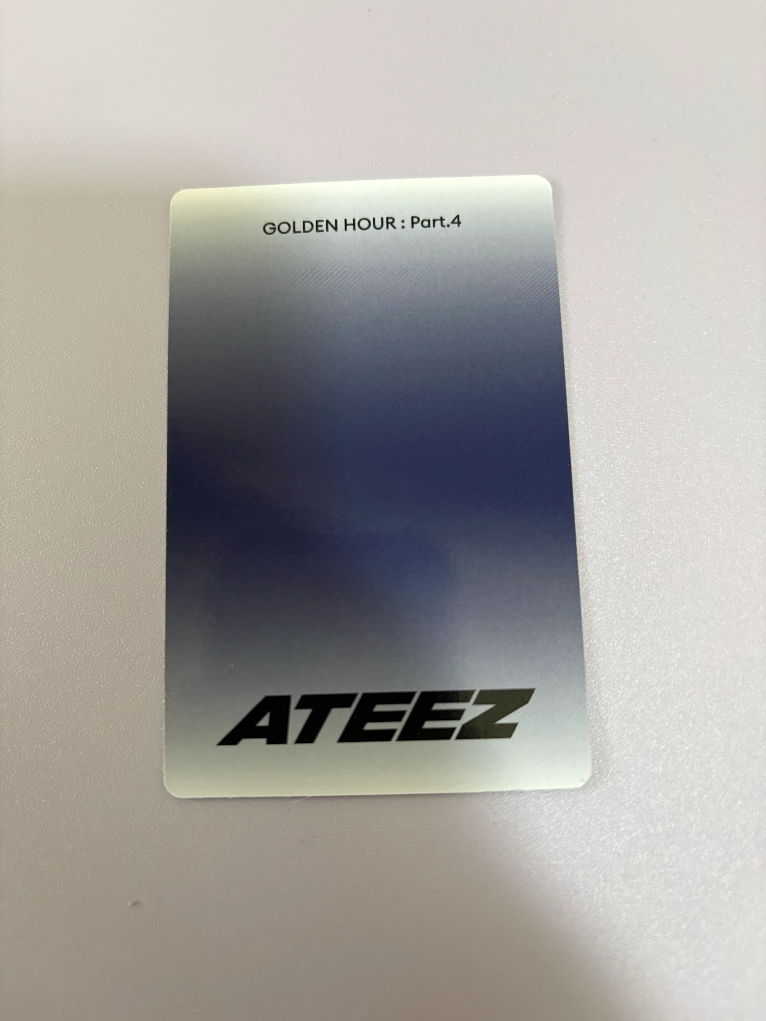 ATEEZ Seonghwa ATEEZ - Seonghwa - Golden Hour : Part.4 Album album photocard poca album listing photo 2