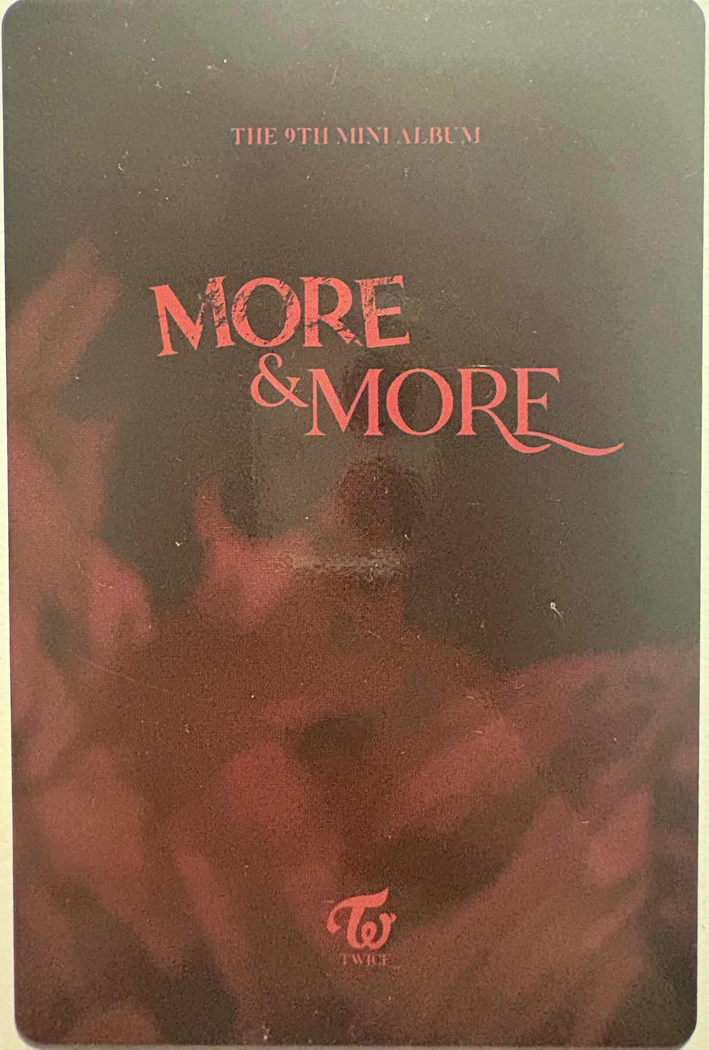TWICE Tzuyu TWICE - Tzuyu - MORE & MORE Album pob (pre-order benefit) photocard set A version listing photo 2