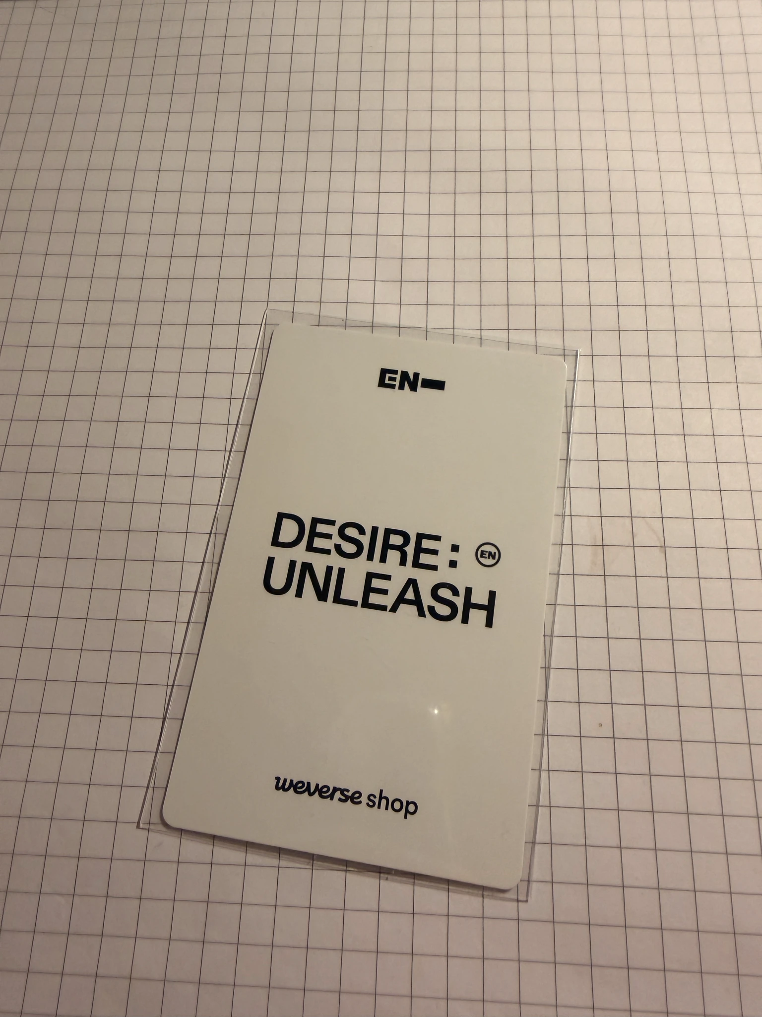 ENHYPEN Jay ENHYPEN - Jay - DESIRE: UNLEASH Album weverse pob listing photo 2