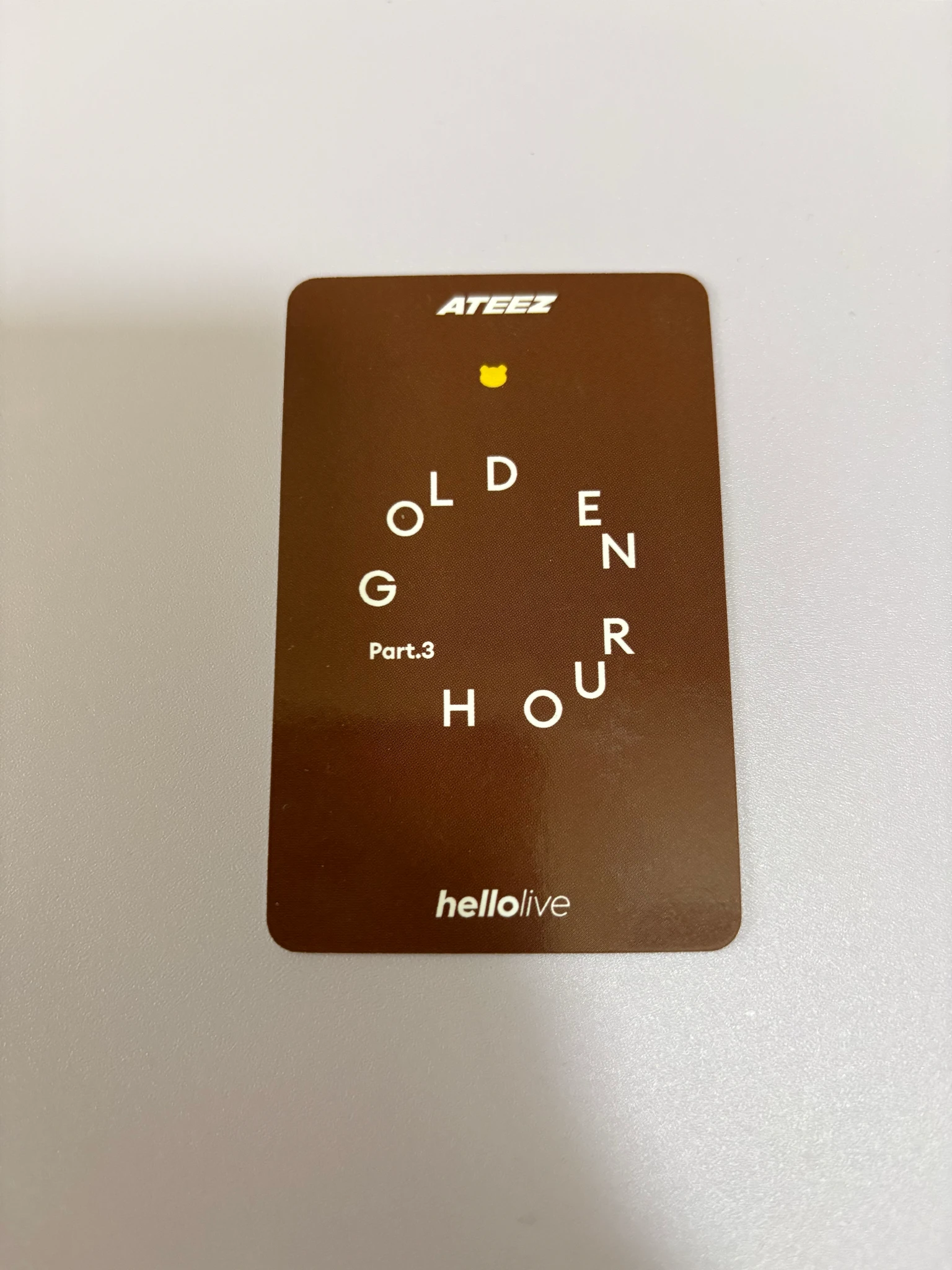 ATEEZ Yeosang ATEEZ - Yeosang - Golden Hour : Part.3 Album hellolive fansign listing photo 2