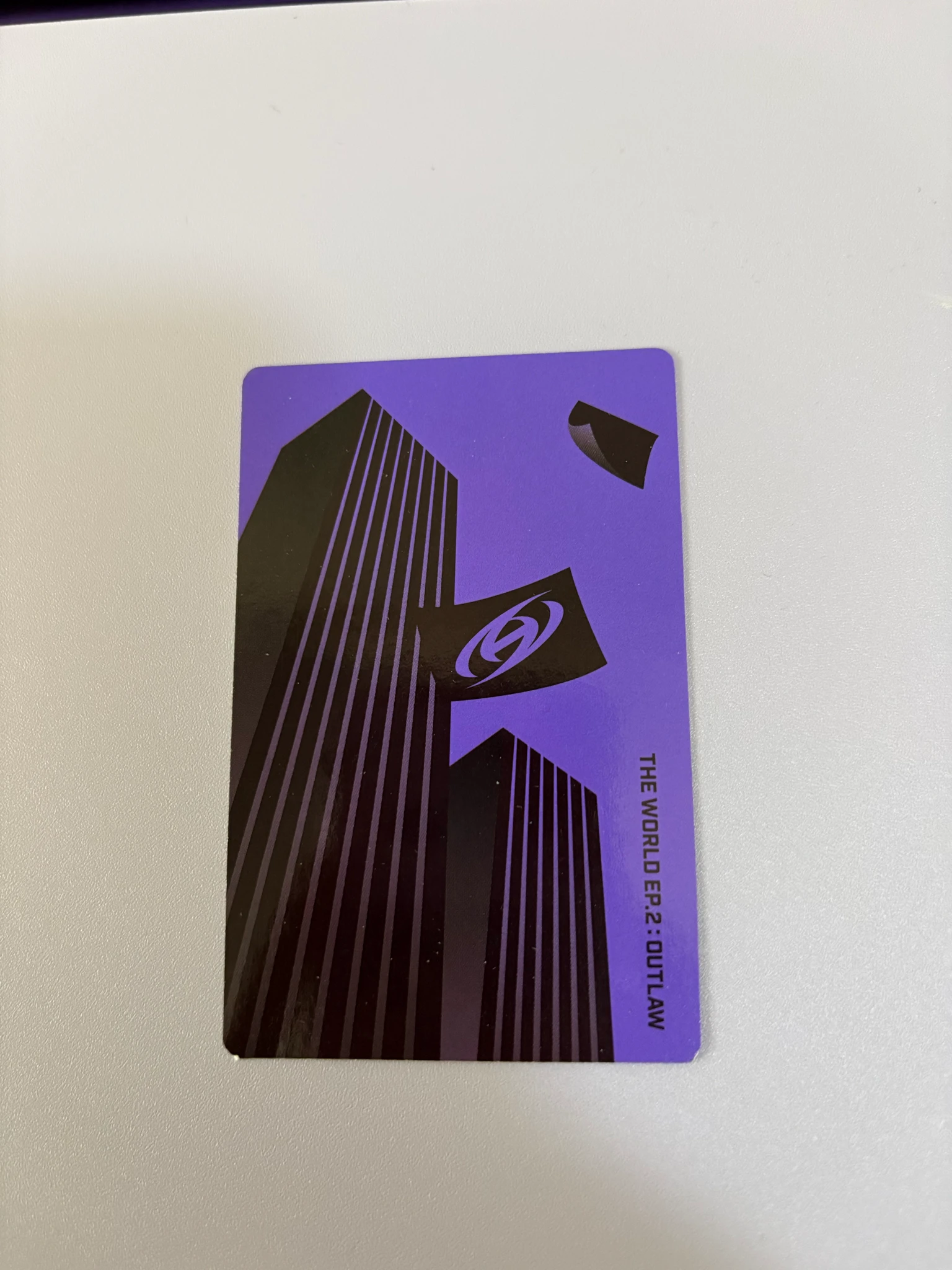 ATEEZ Wooyoung ATEEZ - Wooyoung - THE WORLD EP.2 : OUTLAW Album album photocard A version version 1 listing photo 2