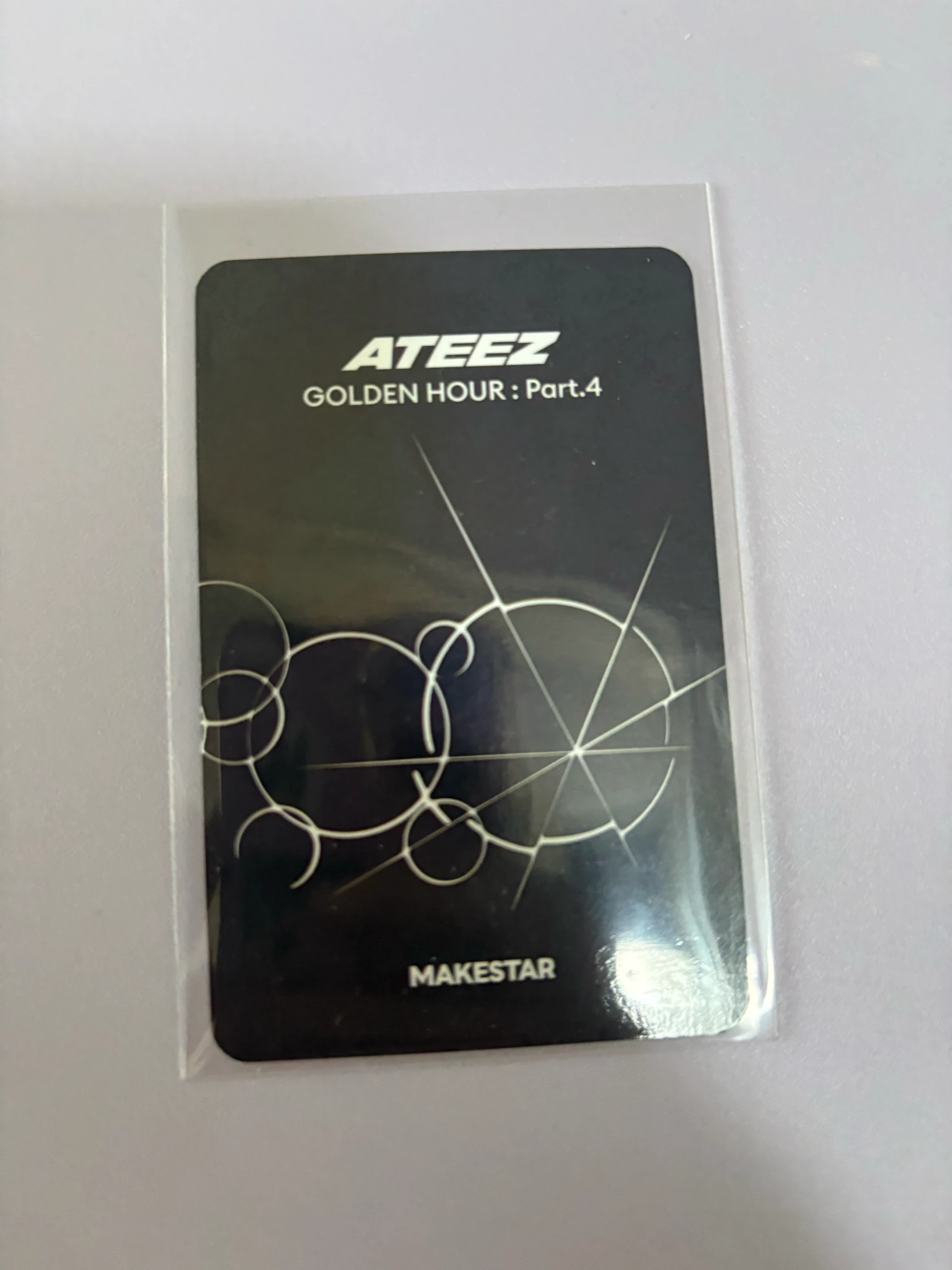 ATEEZ San ATEEZ - San - Golden Hour : Part.4 Album makestar pob (pre-order benefit) listing photo 2