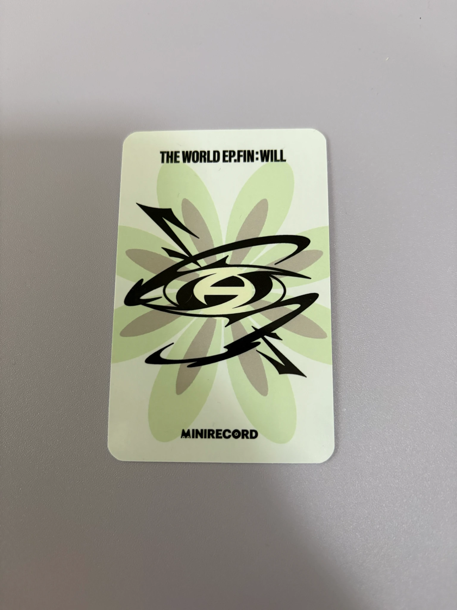 ATEEZ Wooyoung ATEEZ - Wooyoung - THE WORLD EP.FIN: WILL Album minirecord flower teez ver video call fansign listing photo 2