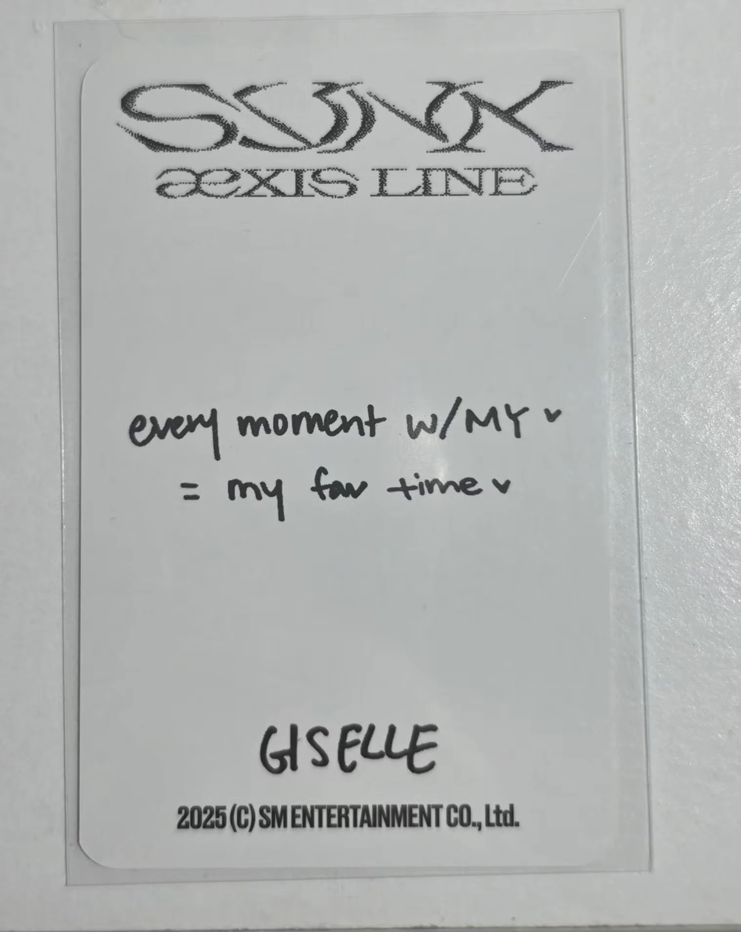 aespa Giselle aespa - Giselle - AESPA SYNK : aeXIS LINE MD  Event bracelet watch listing photo 2
