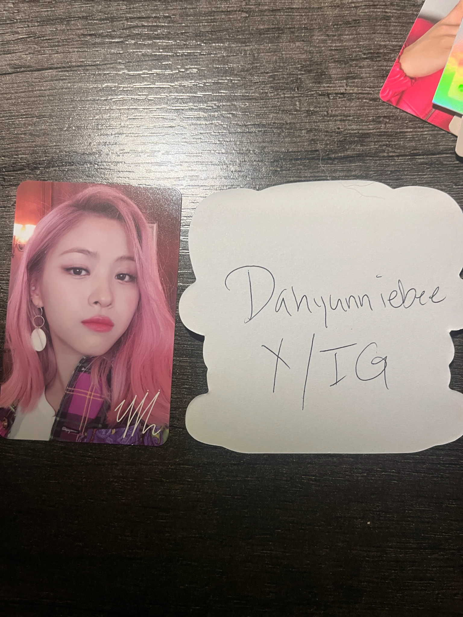 ITZY Ryujin ITZY - Ryujin - IT’Z ICY Album album photocard listing photo 2
