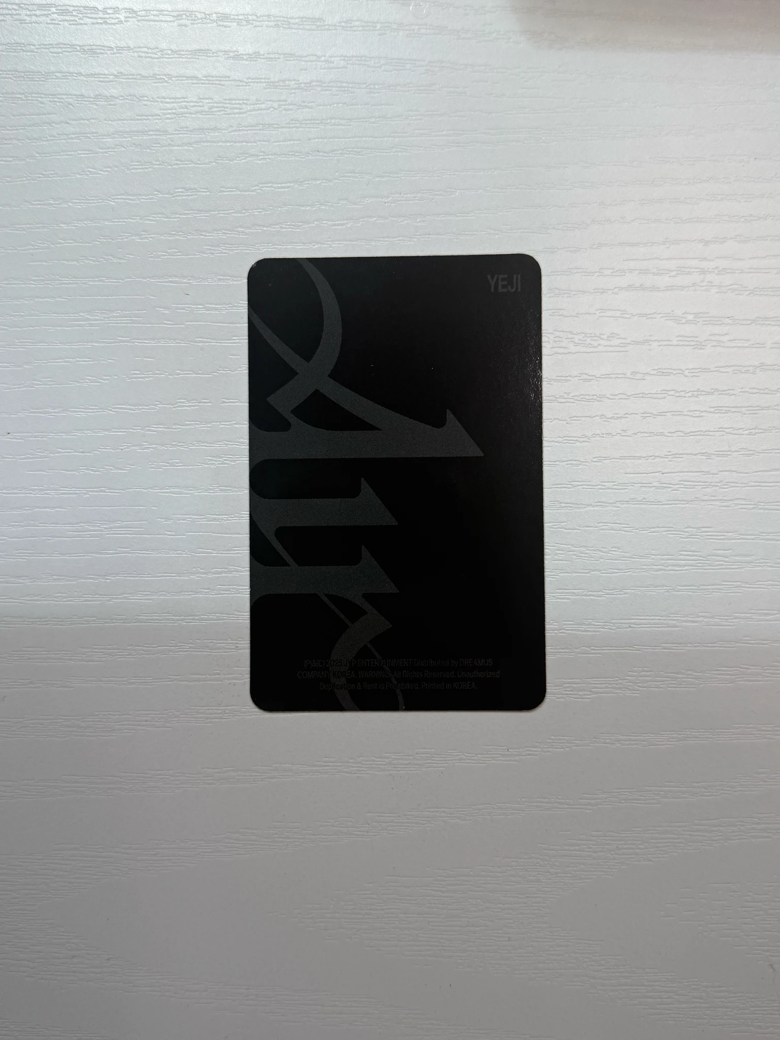 ITZY Yeji ITZY - Yeji - Air  Album album photocard mystery box ver. listing photo 2