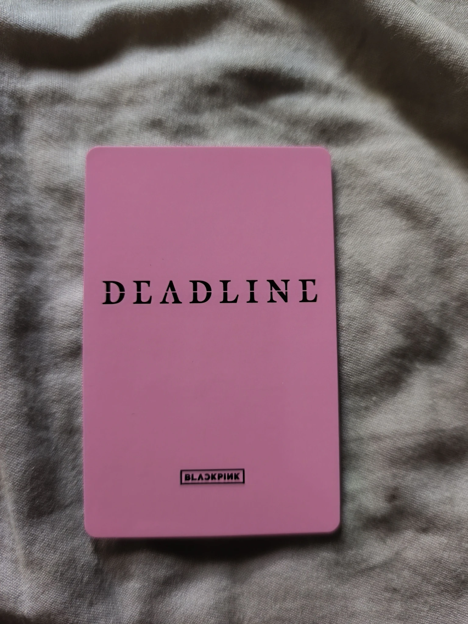 BLACKPINK Jennie BLACKPINK - Jennie - Deadline Album pob (pre-order benefit) jingdong B version china listing photo 2