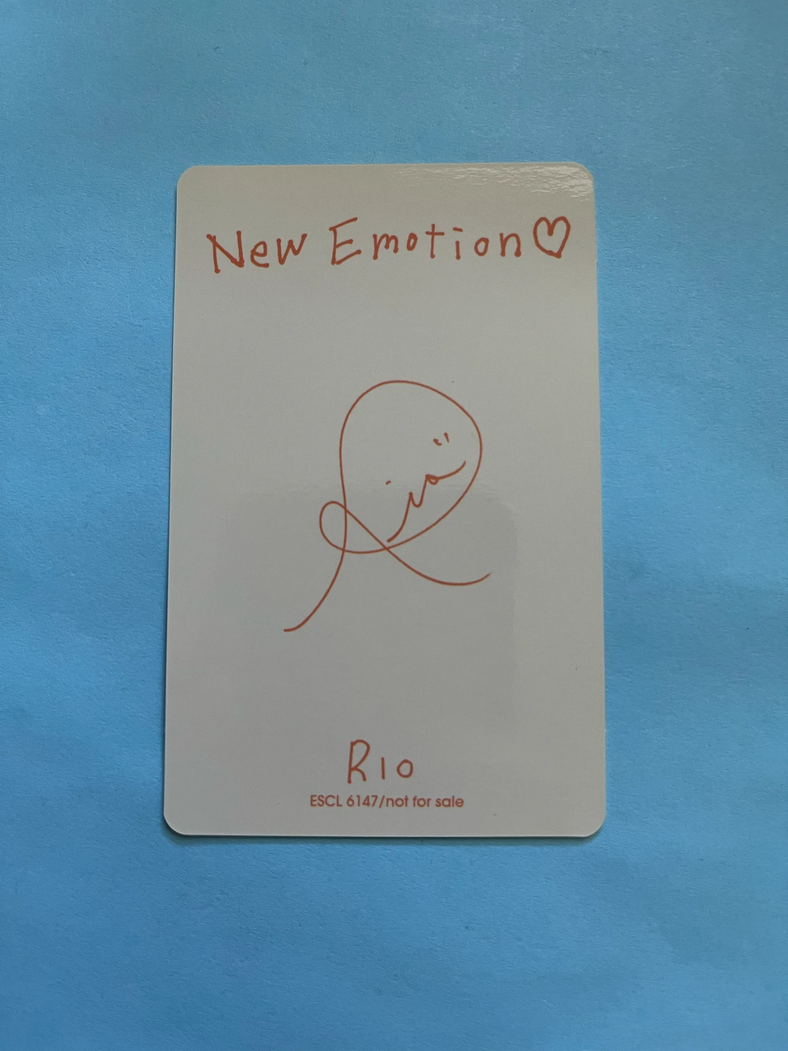 NiziU Rio NiziU - Rio - New Emotion Album album photocard standard version listing photo 2