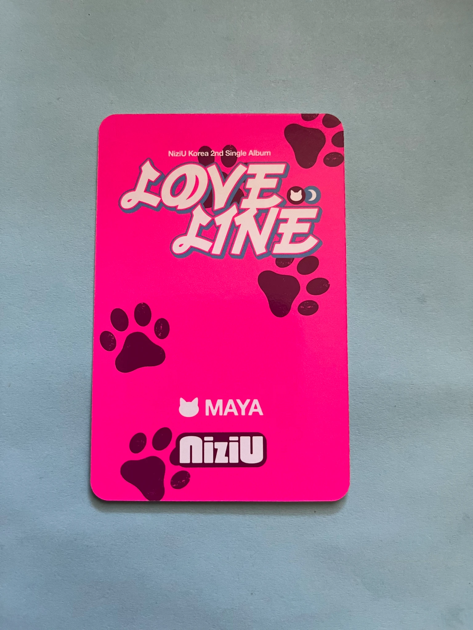 NiziU Maya NiziU - Maya - LOVE LINE Album photocard set nemo version album photocard listing photo 2