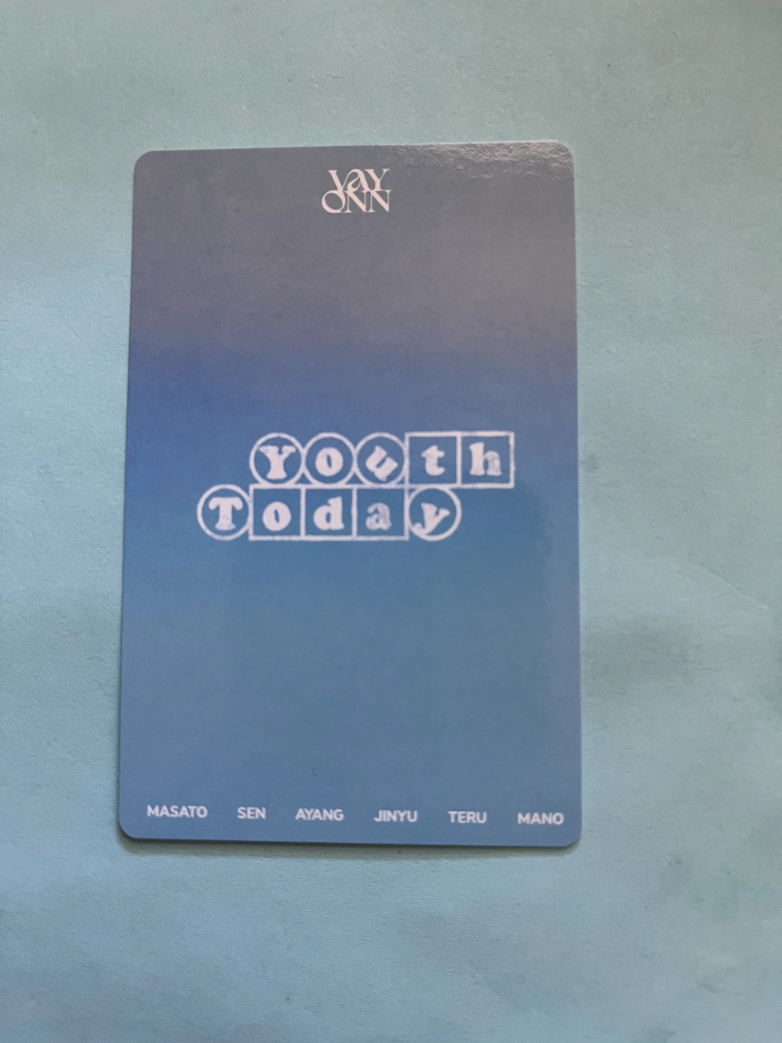 VAYONN Mano VAYONN - Mano - Youth Today Album album photocard record version listing photo 2